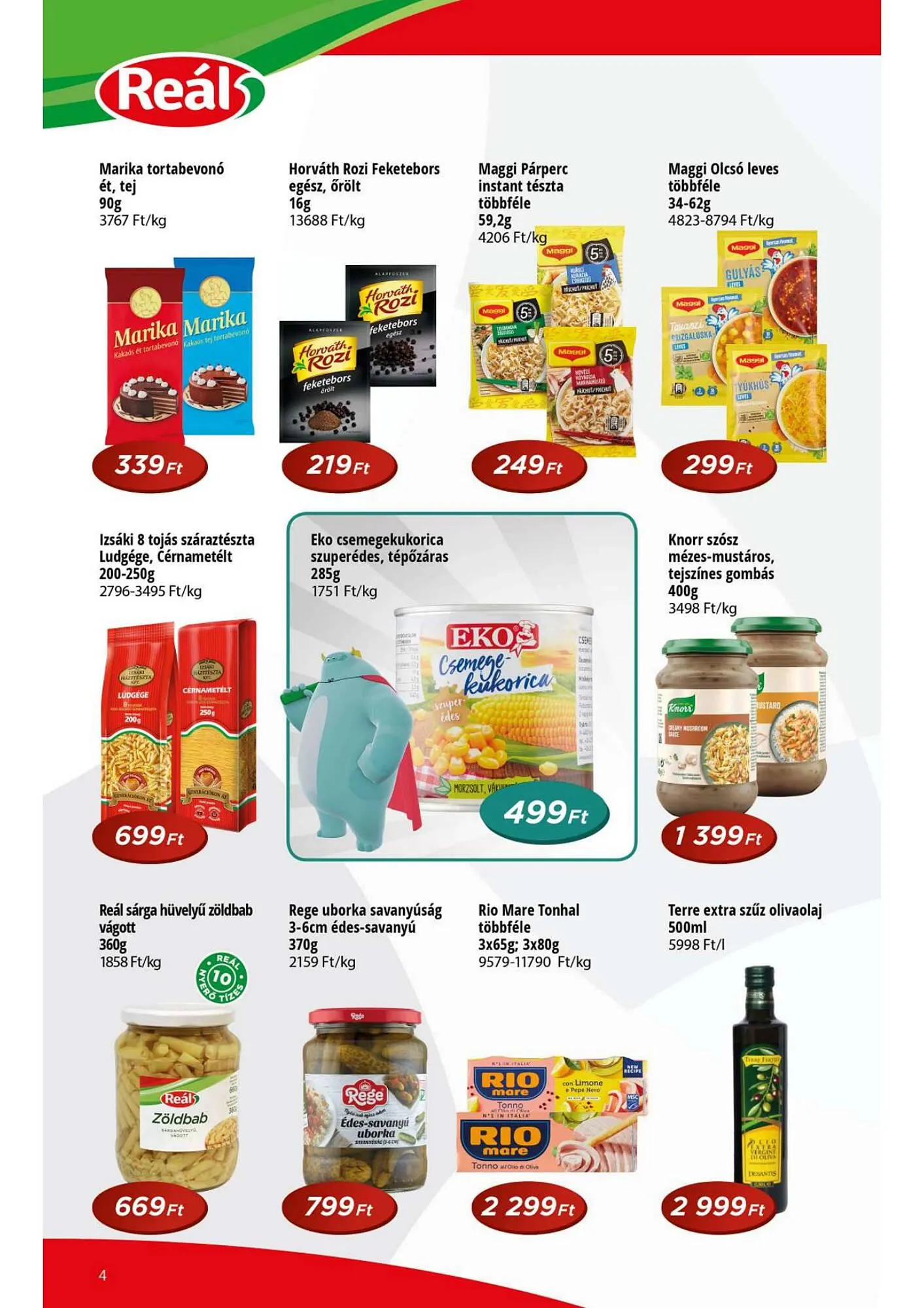 Katalógus Real akciós újság április 16.-tól április 27.-ig 2025. - Oldal 4