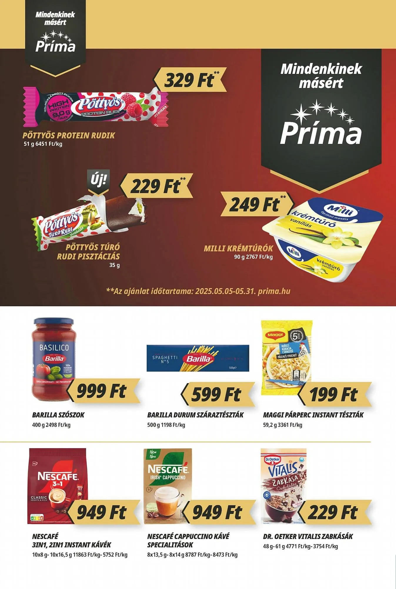 Katalógus Príma akciós újság május 8.-tól május 14.-ig 2025. - Oldal 4