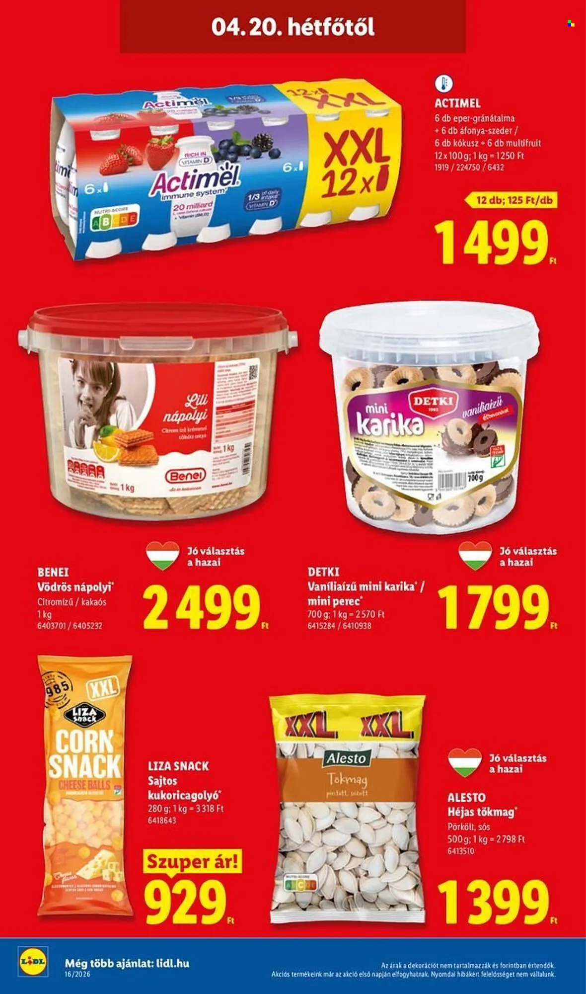 Katalógus Lidl akciós újság április 16.-tól április 22.-ig 2026. - Oldal 54