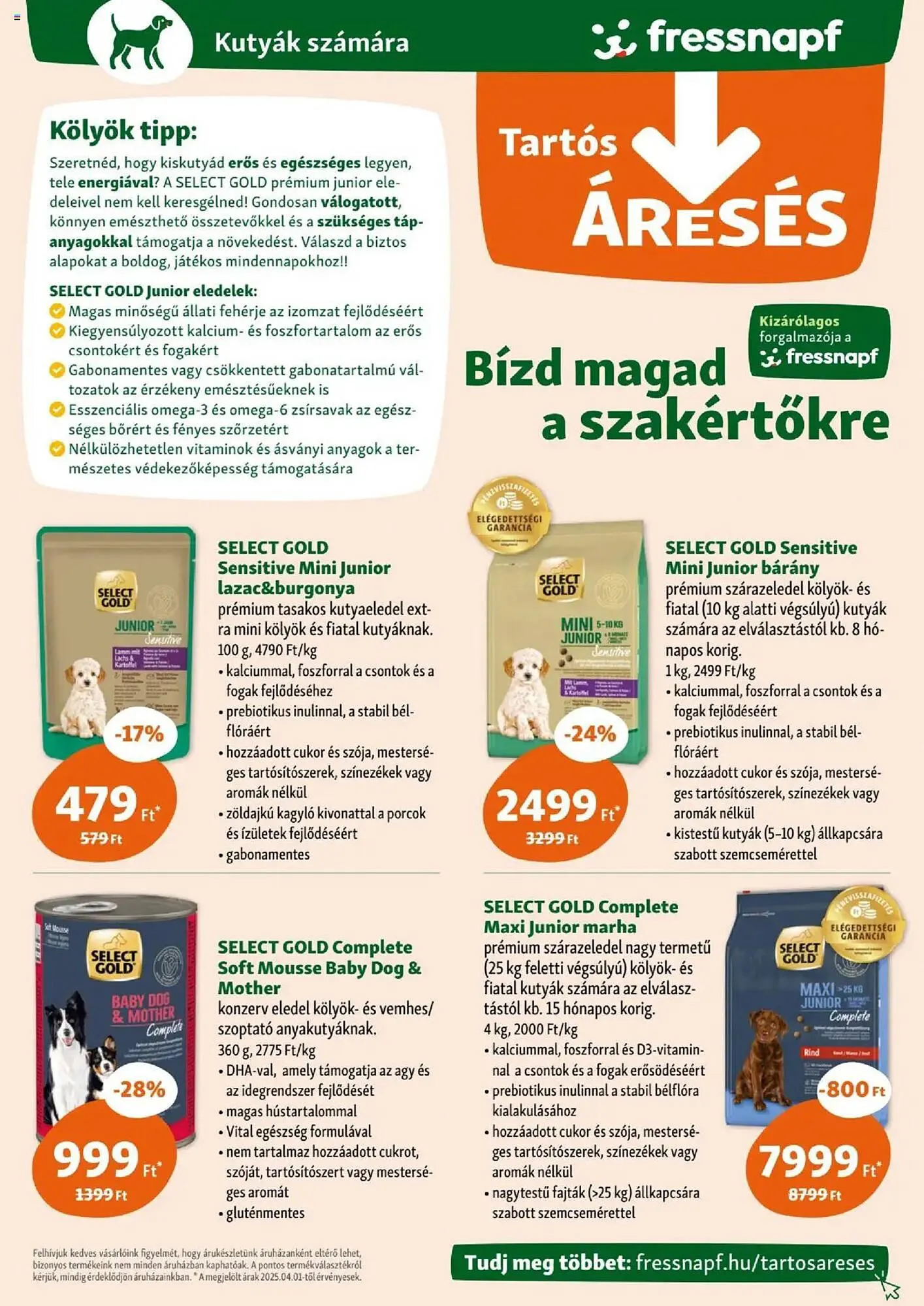 Katalógus Fressnapf akciós újság április 3.-tól április 9.-ig 2025. - Oldal 3