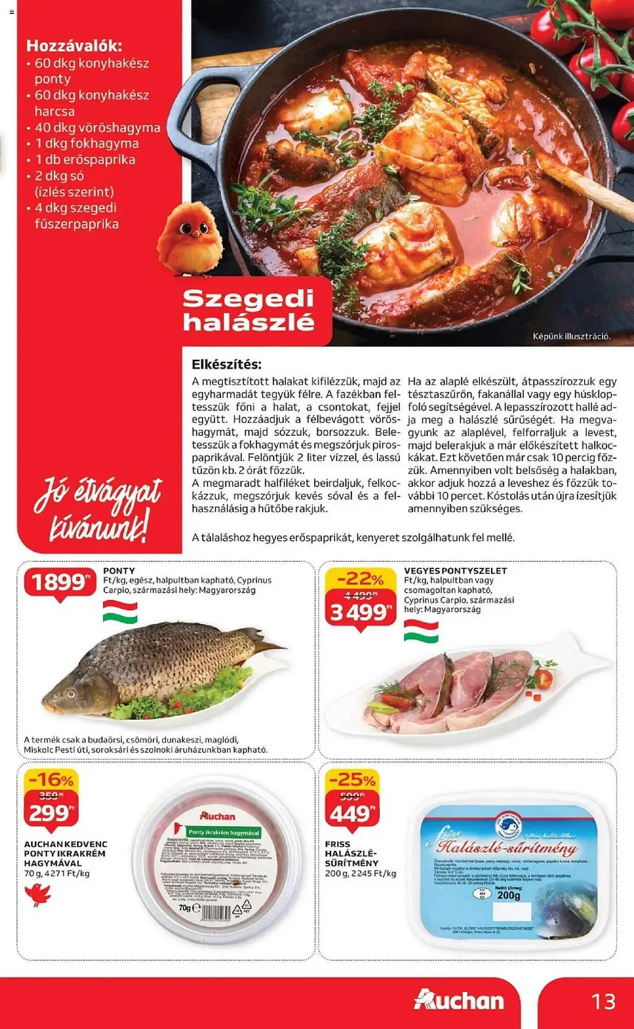 Katalógus Auchan akciós újság szeptember 4.-tól szeptember 10.-ig 2025. - Oldal 13
