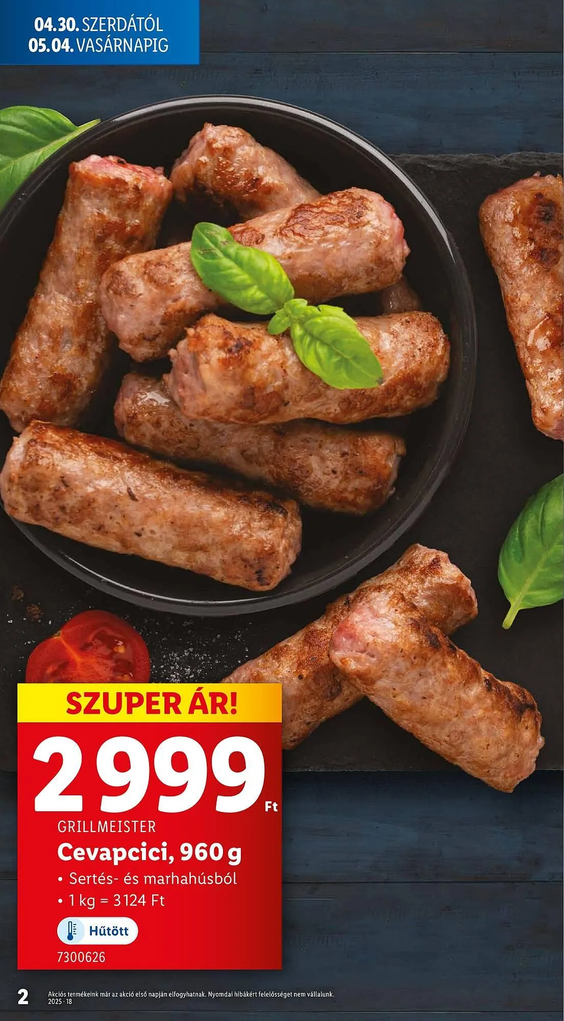 Katalógus Lidl akciós újság április 30.-tól május 4.-ig 2025. - Oldal 2