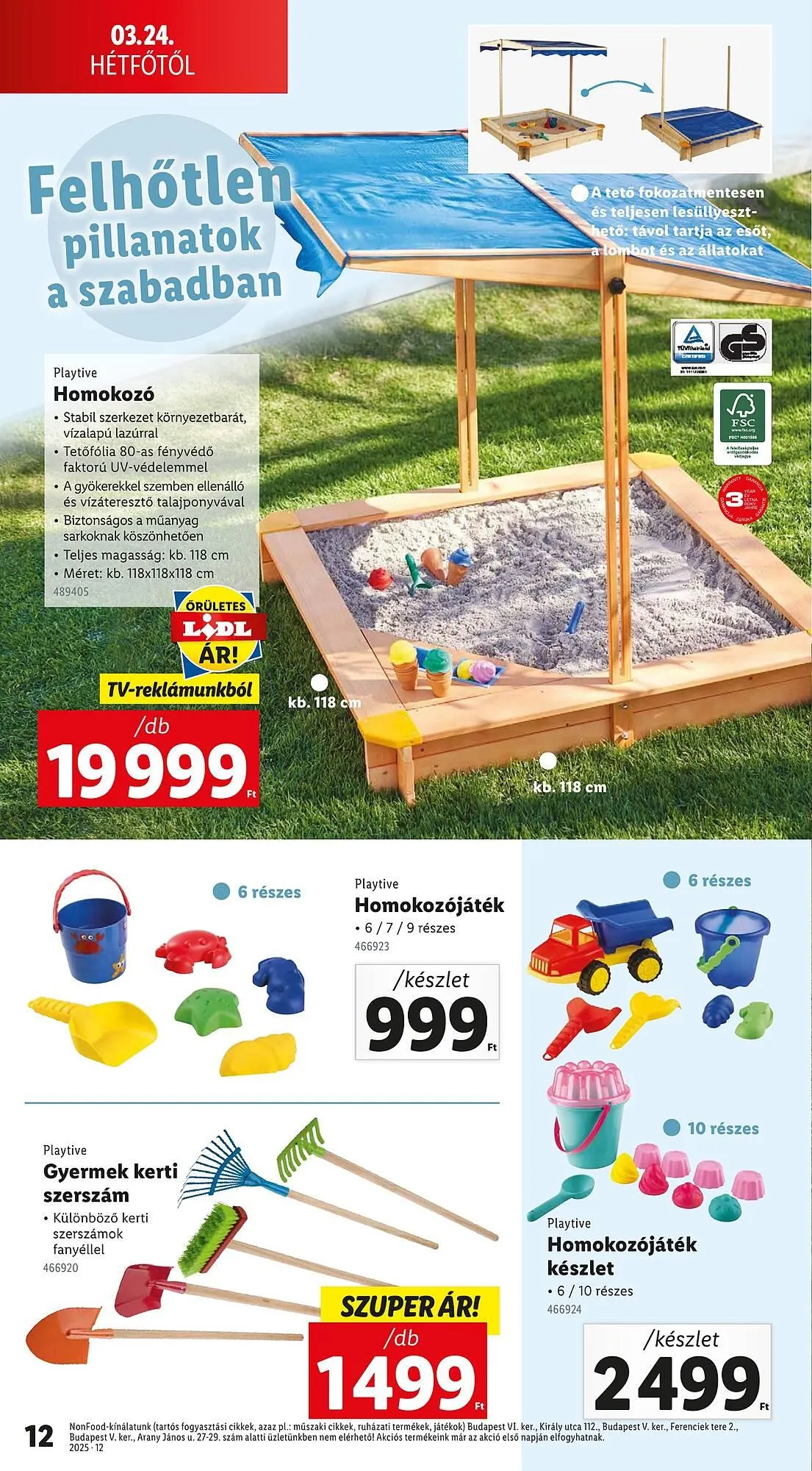 Katalógus Lidl akciós újság március 20.-tól március 26.-ig 2025. - Oldal 12