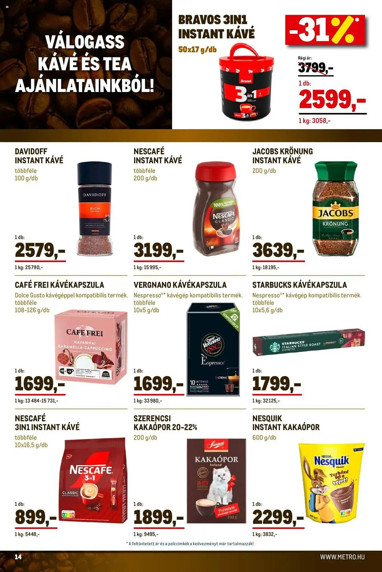 Katalógus Metro akciós újság október 1.-tól október 31.-ig 2025. - Oldal 14