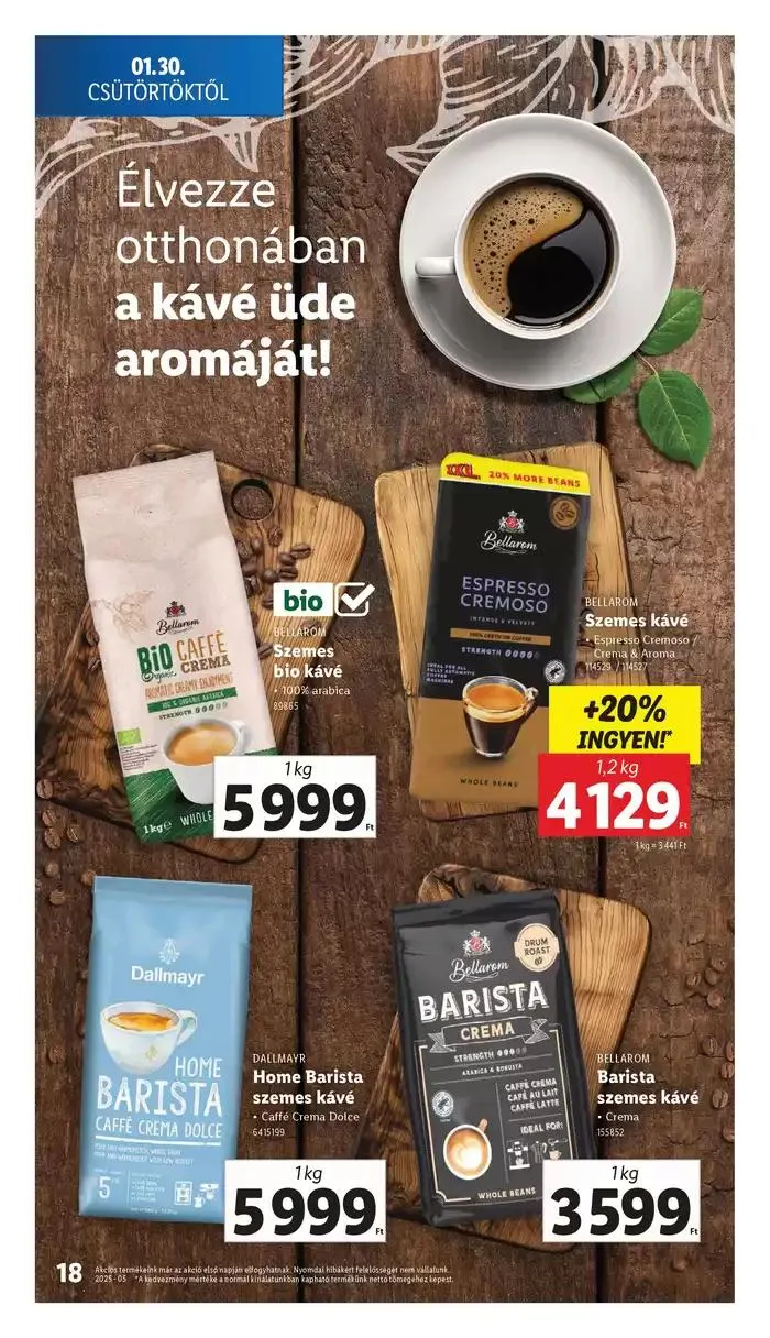 Katalógus Akciós újság – 05. hét január 30.-tól február 5.-ig 2025. - Oldal 18