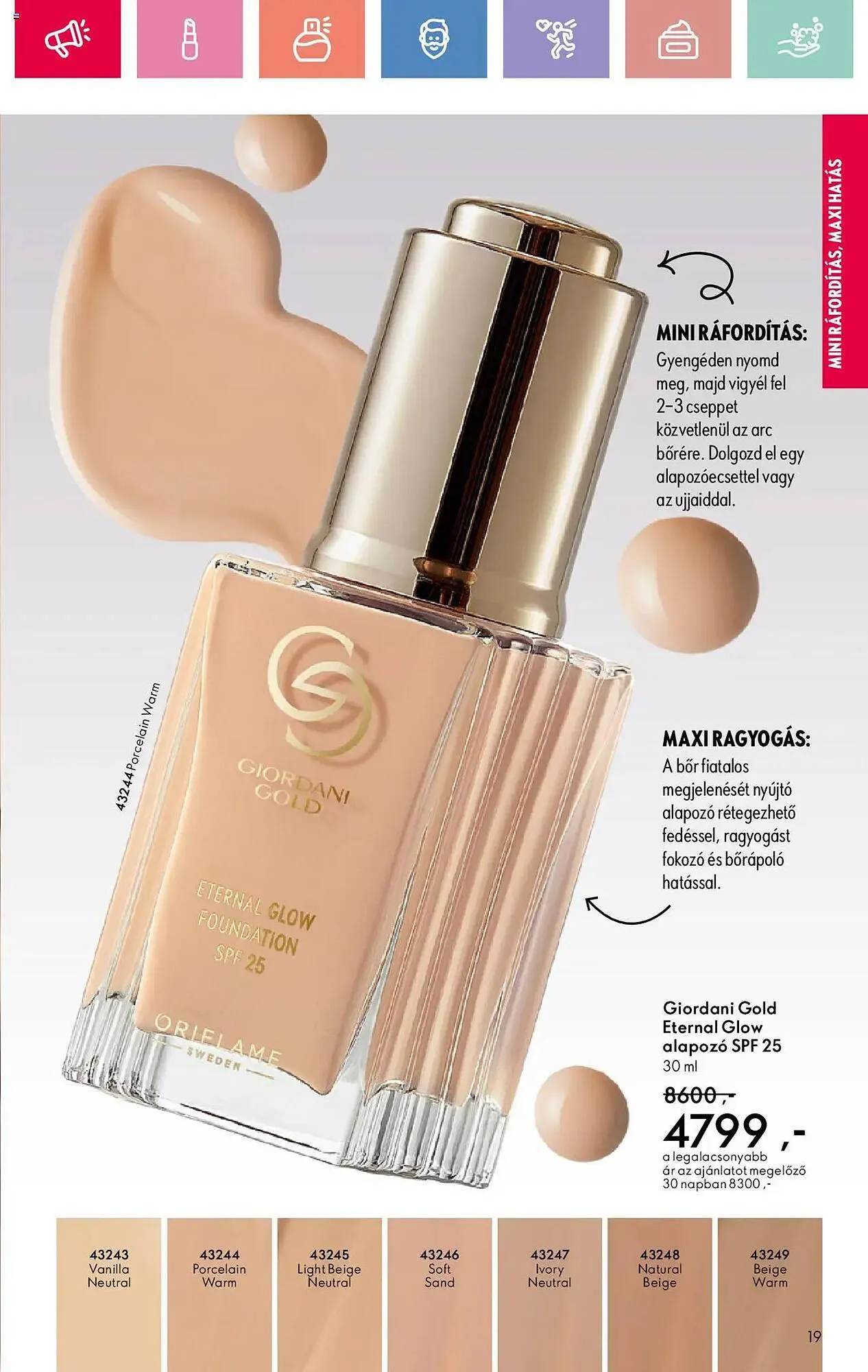 Katalógus Oriflame akciós újság március 23.-tól április 12.-ig 2025. - Oldal 19