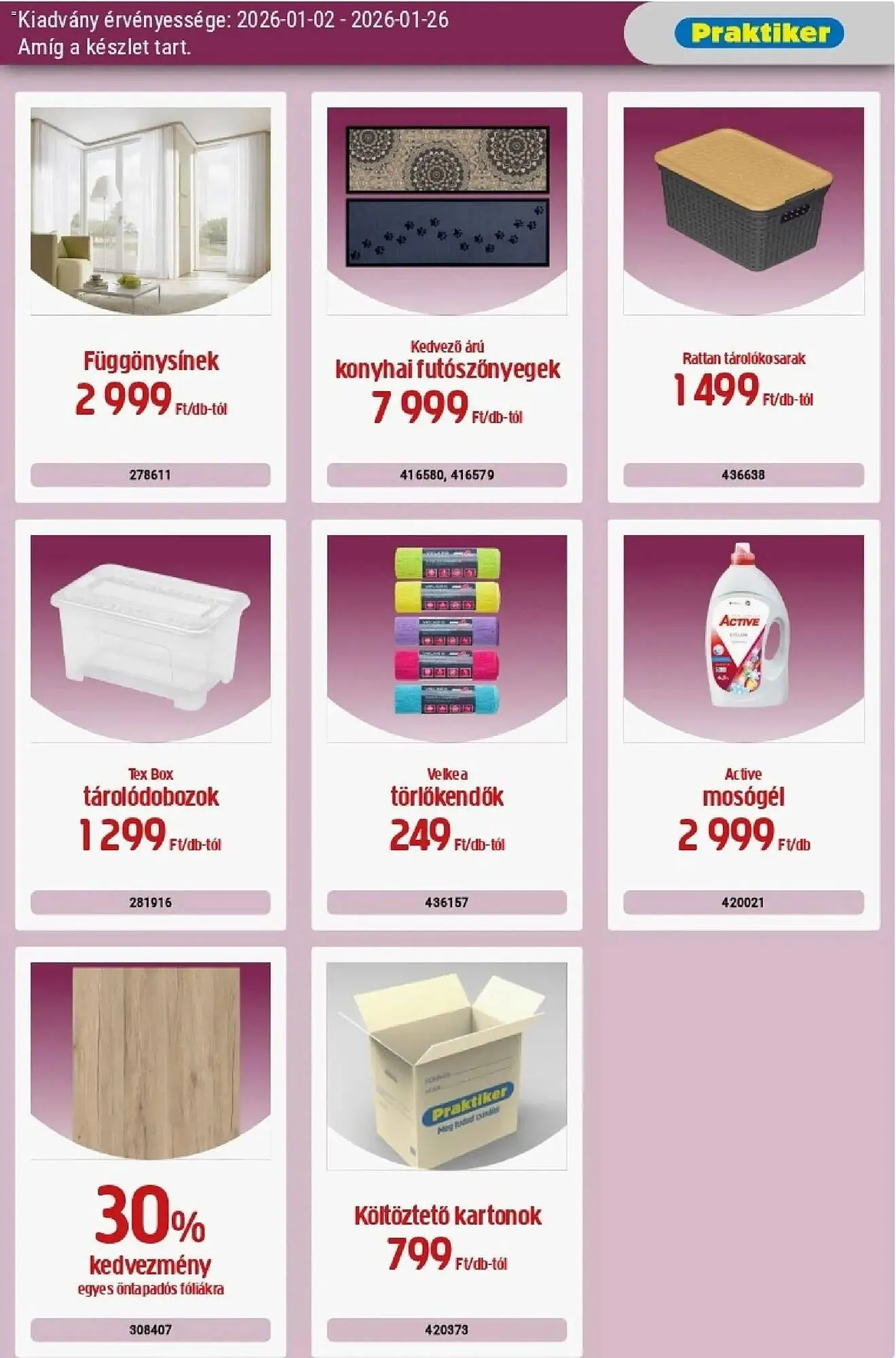 Katalógus Praktiker akciós újság január 2.-tól január 26.-ig 2026. - Oldal 13