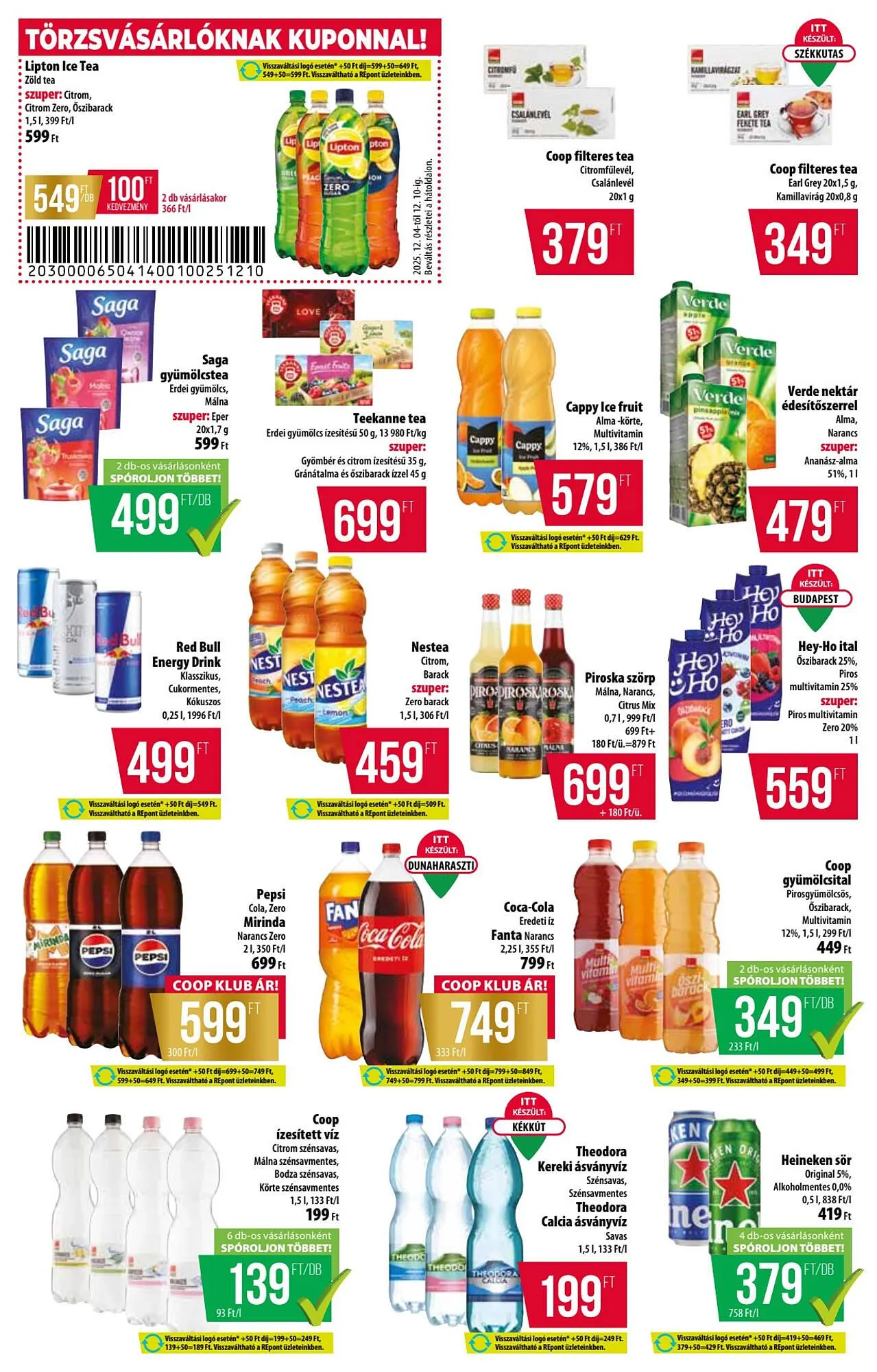 Katalógus Coop akciós újság december 4.-tól december 10.-ig 2025. - Oldal 10