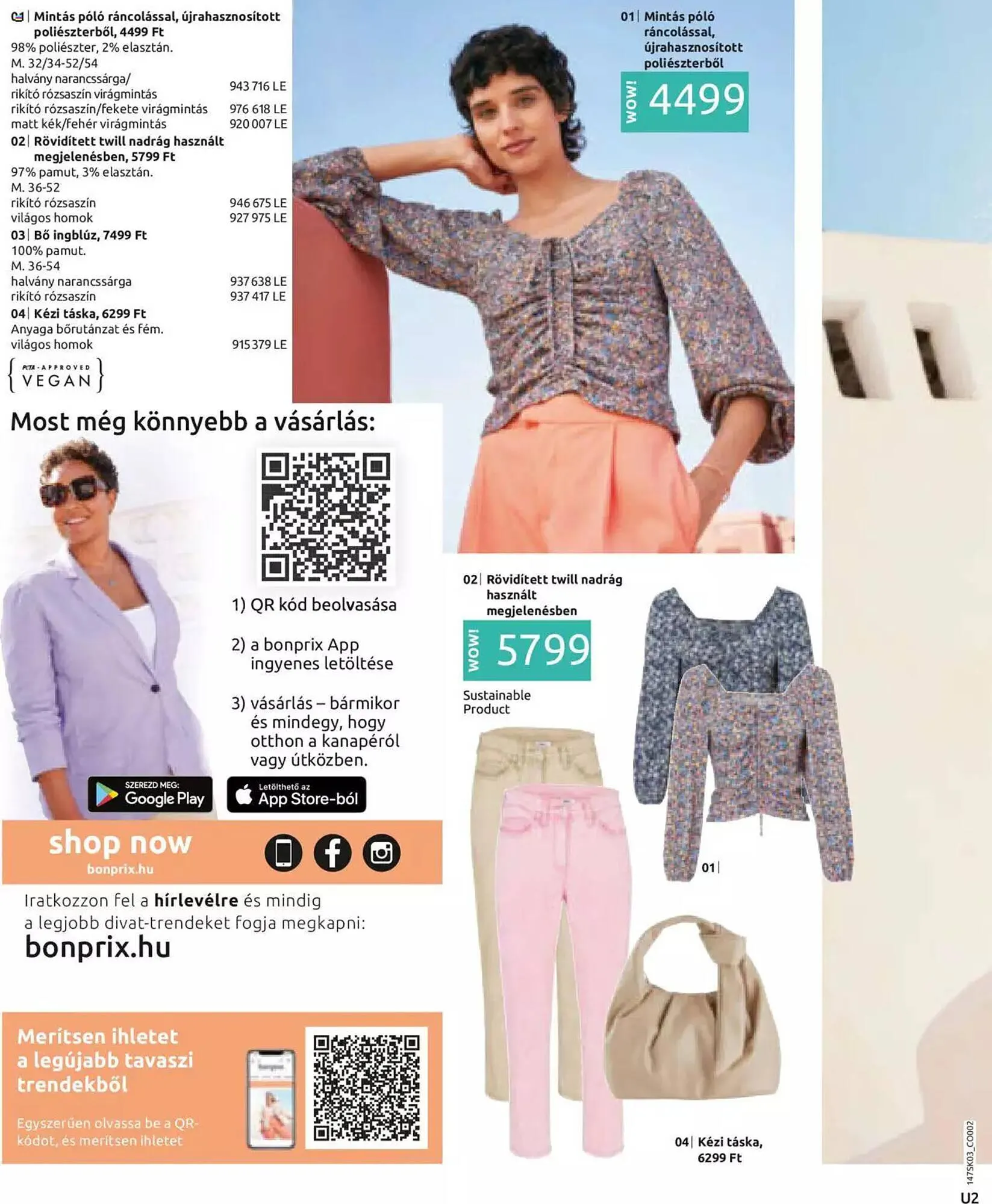 Katalógus Bonprix akciós újság március 6.-tól szeptember 6.-ig 2023. - Oldal 2