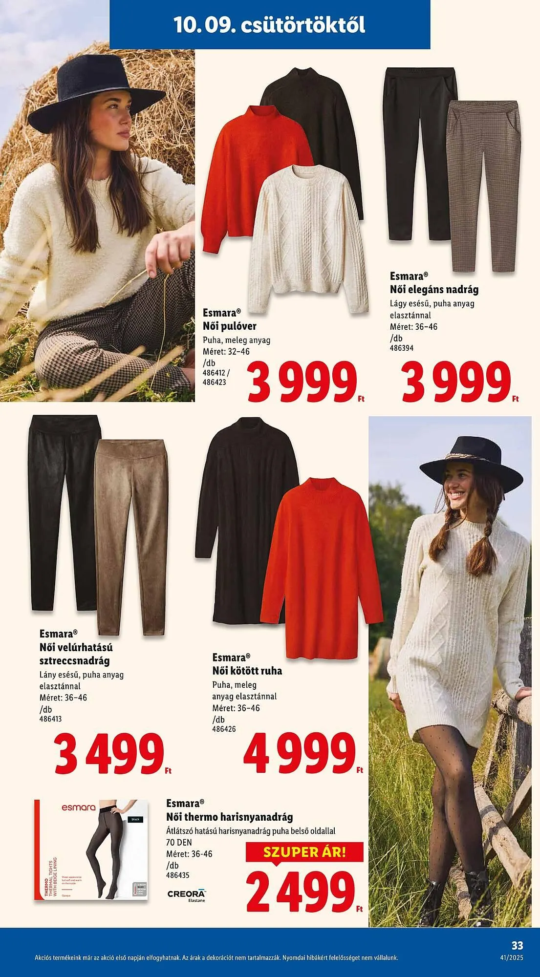 Katalógus Lidl akciós újság október 9.-tól október 15.-ig 2025. - Oldal 33