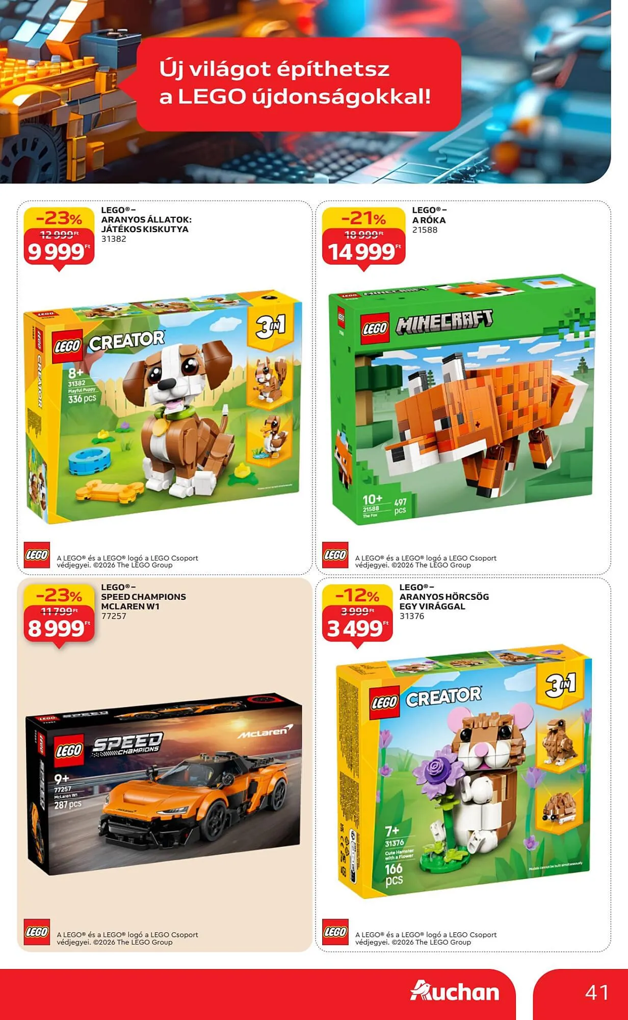 Katalógus Auchan akciós újság január 8.-tól január 14.-ig 2026. - Oldal 41