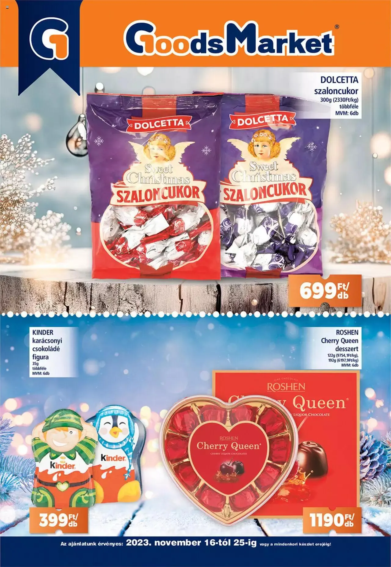 Katalógus Goods Market Akciós újság november 16.-tól november 25.-ig 2023. - Oldal 1