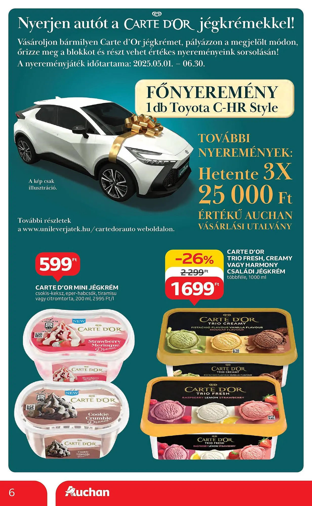 Katalógus Auchan akciós újság június 19.-tól június 25.-ig 2025. - Oldal 6