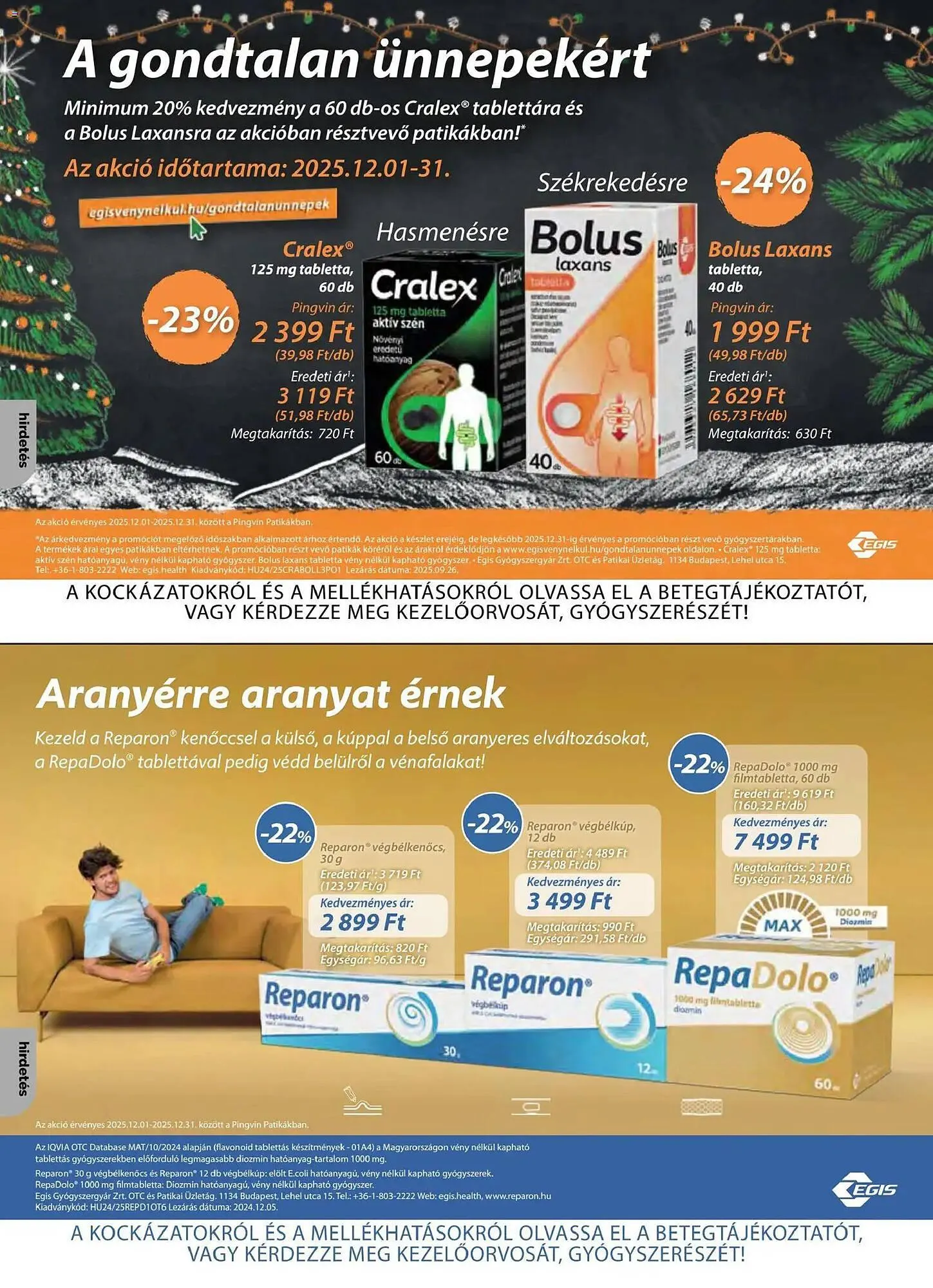 Katalógus Pingvin Patika akciós újság december 1.-tól december 31.-ig 2025. - Oldal 10
