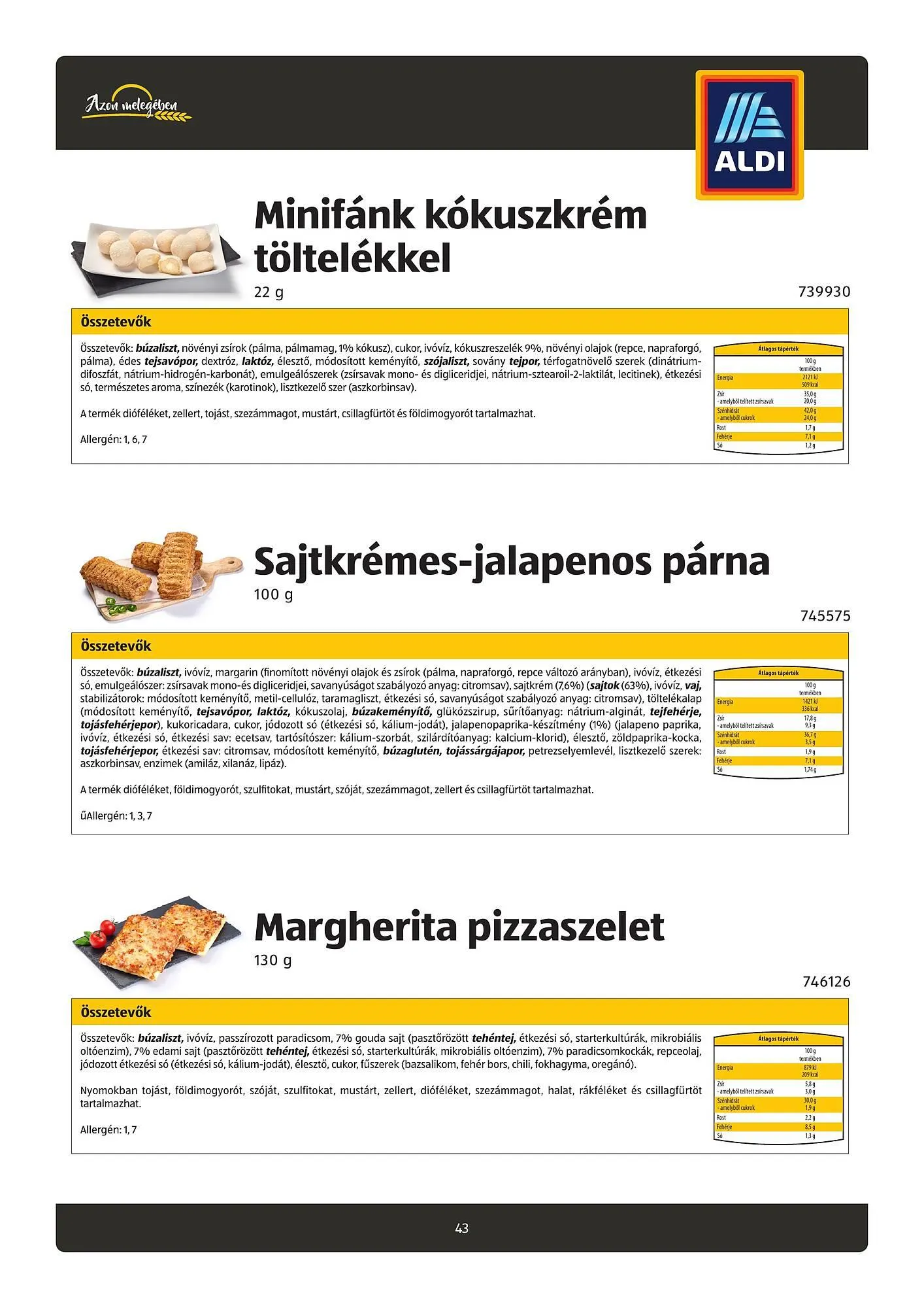 Katalógus ALDI akciós újság január 23.-tól február 19.-ig 2025. - Oldal 43