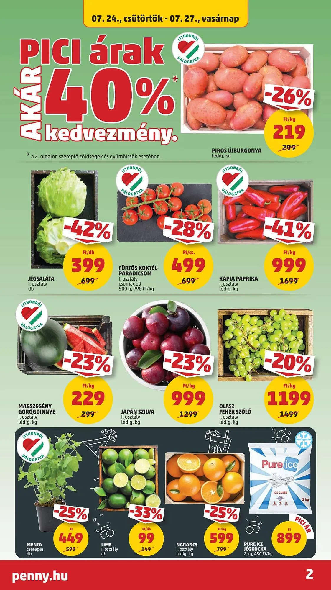 Katalógus PENNY akciós újság július 24.-tól július 30.-ig 2025. - Oldal 2