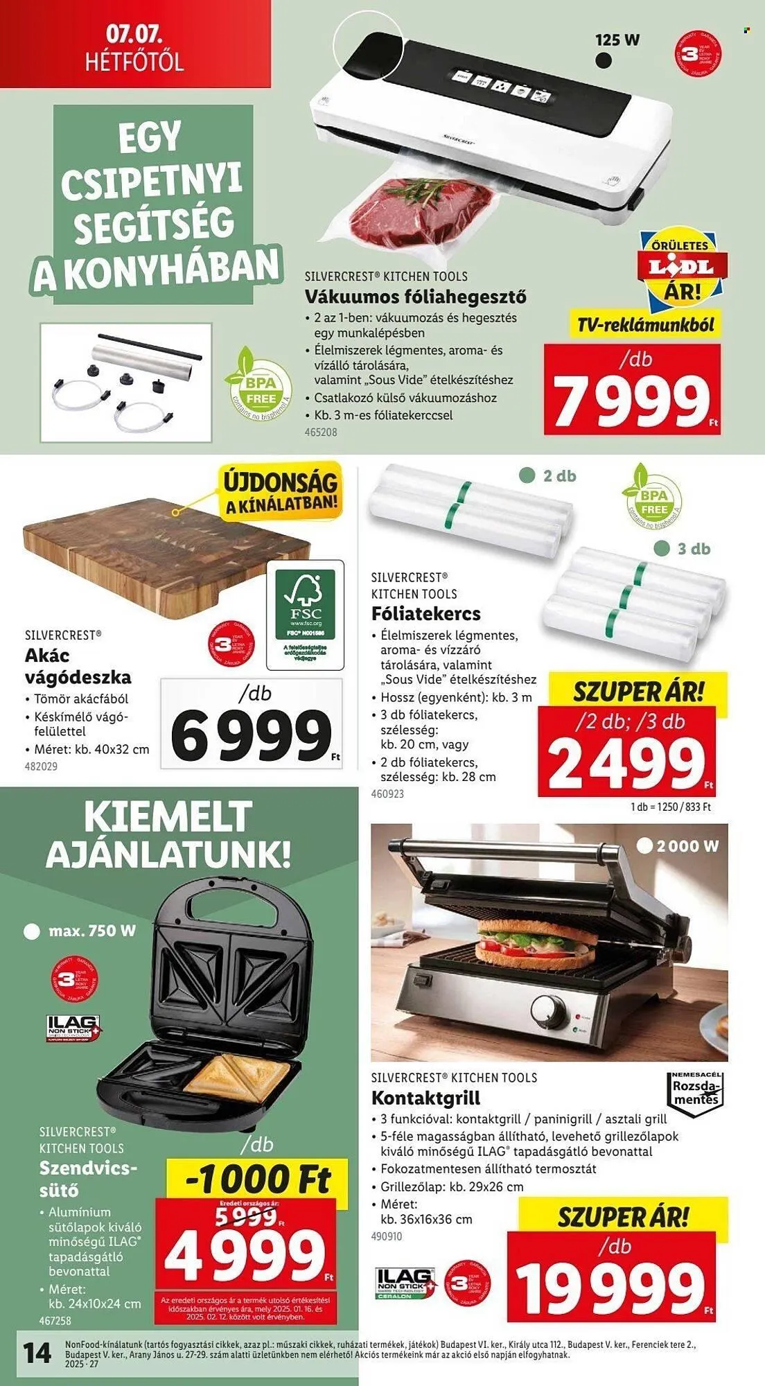 Katalógus Lidl akciós újság július 3.-tól július 9.-ig 2025. - Oldal 13