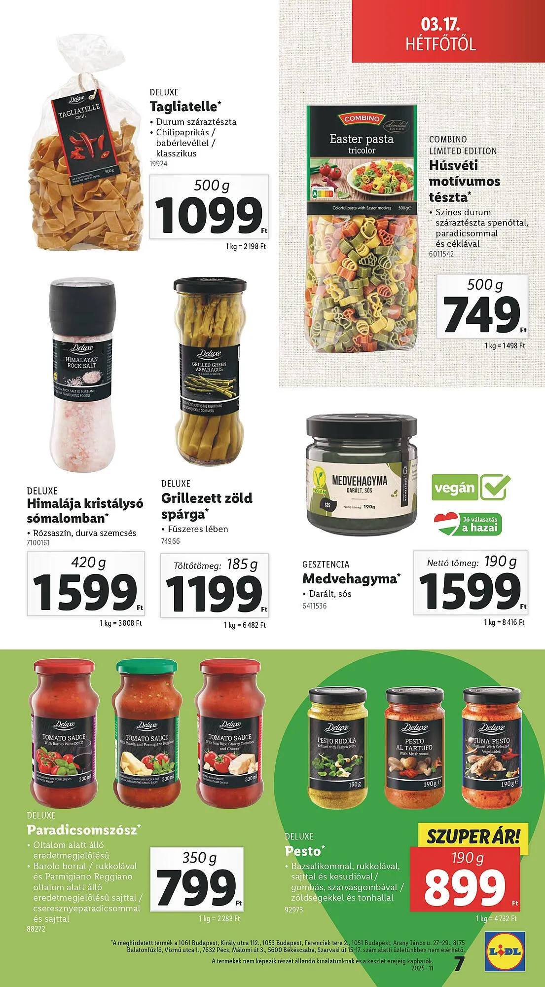 Katalógus Lidl akciós újság március 17.-tól április 20.-ig 2025. - Oldal 7