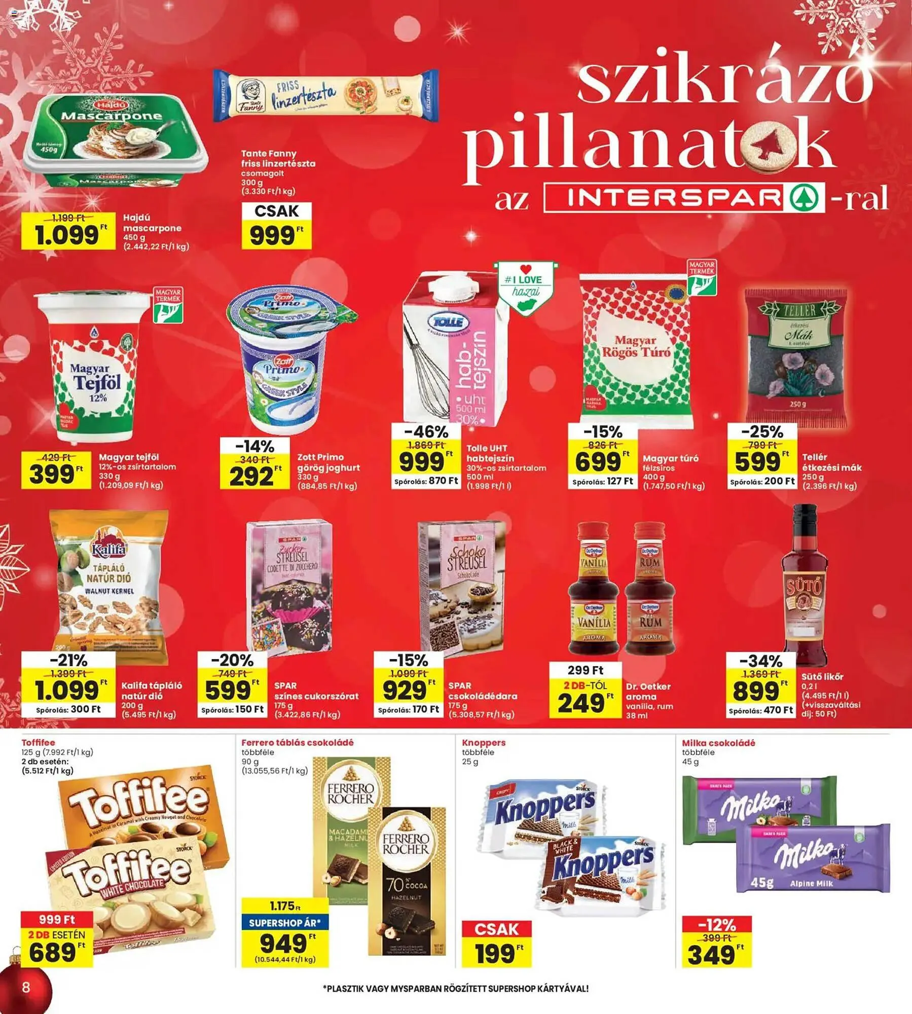 Katalógus Interspar akciós újság december 4.-tól december 10.-ig 2025. - Oldal 8
