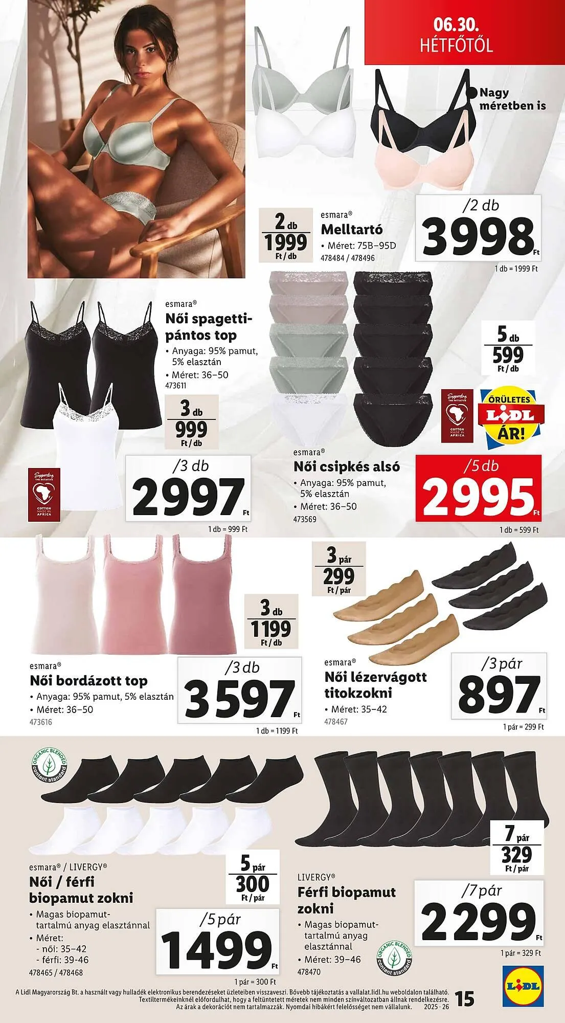 Katalógus Lidl akciós újság június 26.-tól július 2.-ig 2025. - Oldal 15