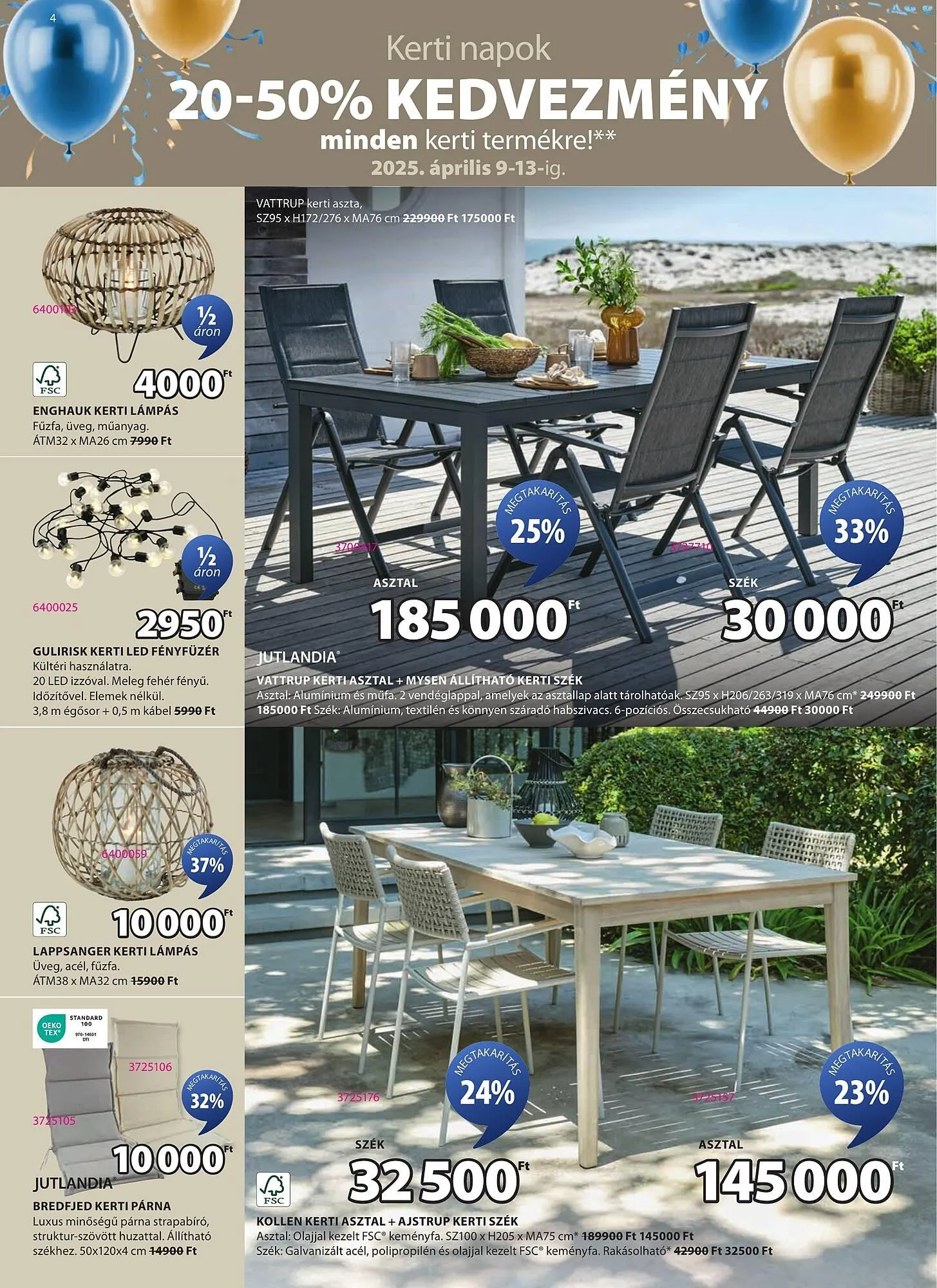 Katalógus JYSK akciós újság április 9.-tól április 13.-ig 2025. - Oldal 4