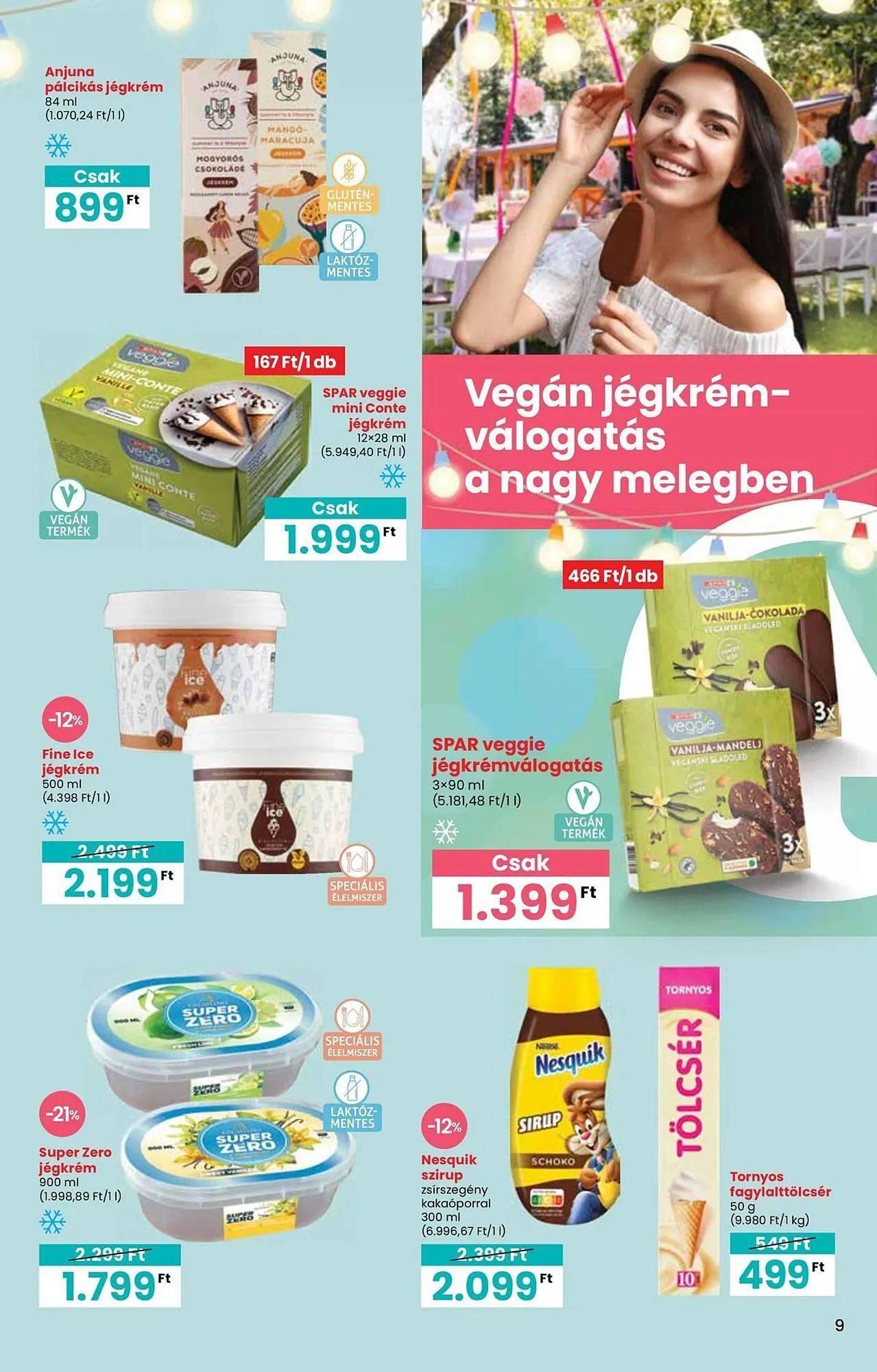 Katalógus Spar akciós újság június 5.-tól június 25.-ig 2025. - Oldal 9