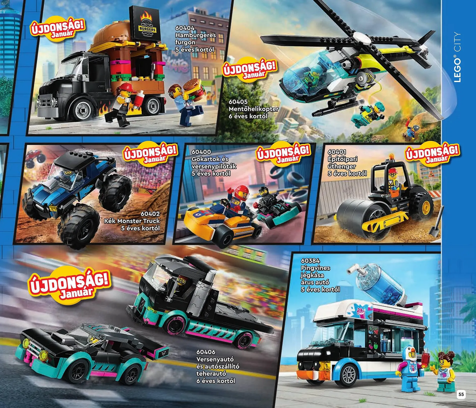 Katalógus Lego akciós újság január 1.-tól június 30.-ig 2024. - Oldal 55