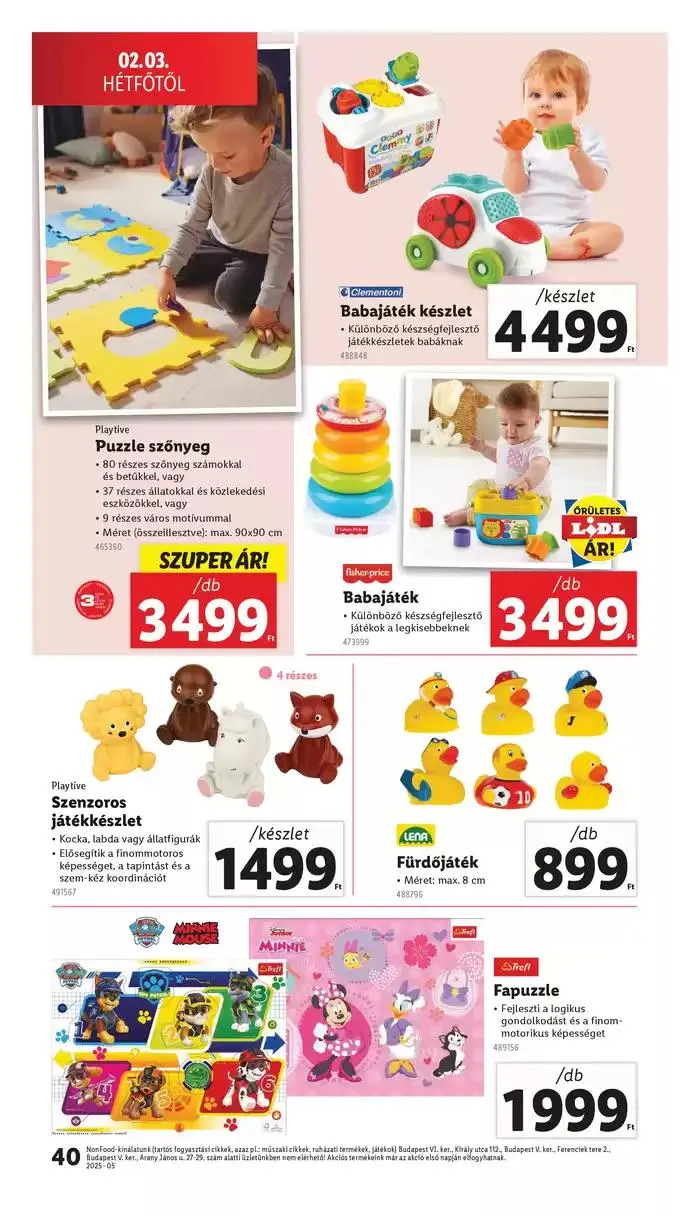 Katalógus Akciós újság – 05. hét január 30.-tól február 5.-ig 2025. - Oldal 40