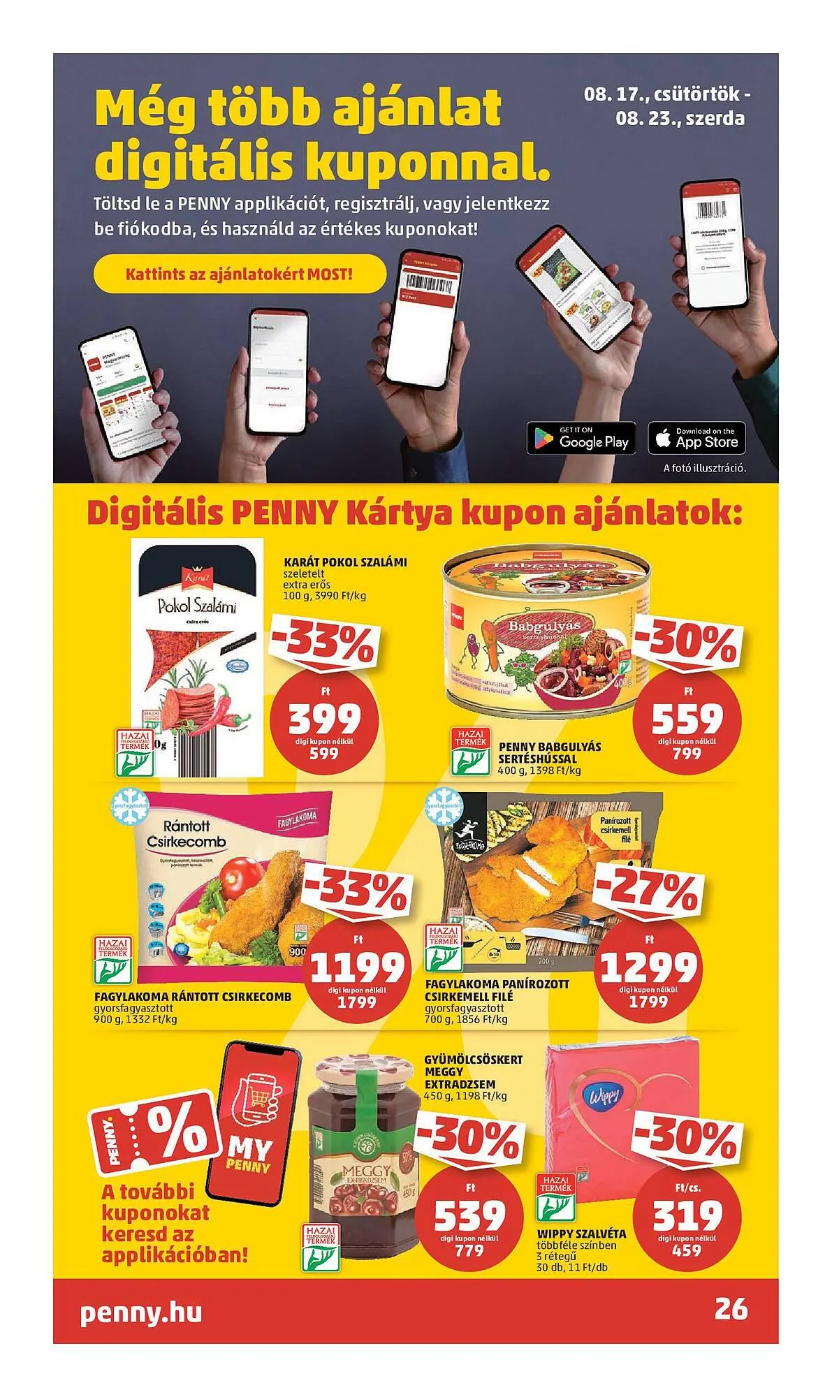 Katalógus PENNY akciós újság augusztus 17.-tól augusztus 23.-ig 2023. - Oldal 32