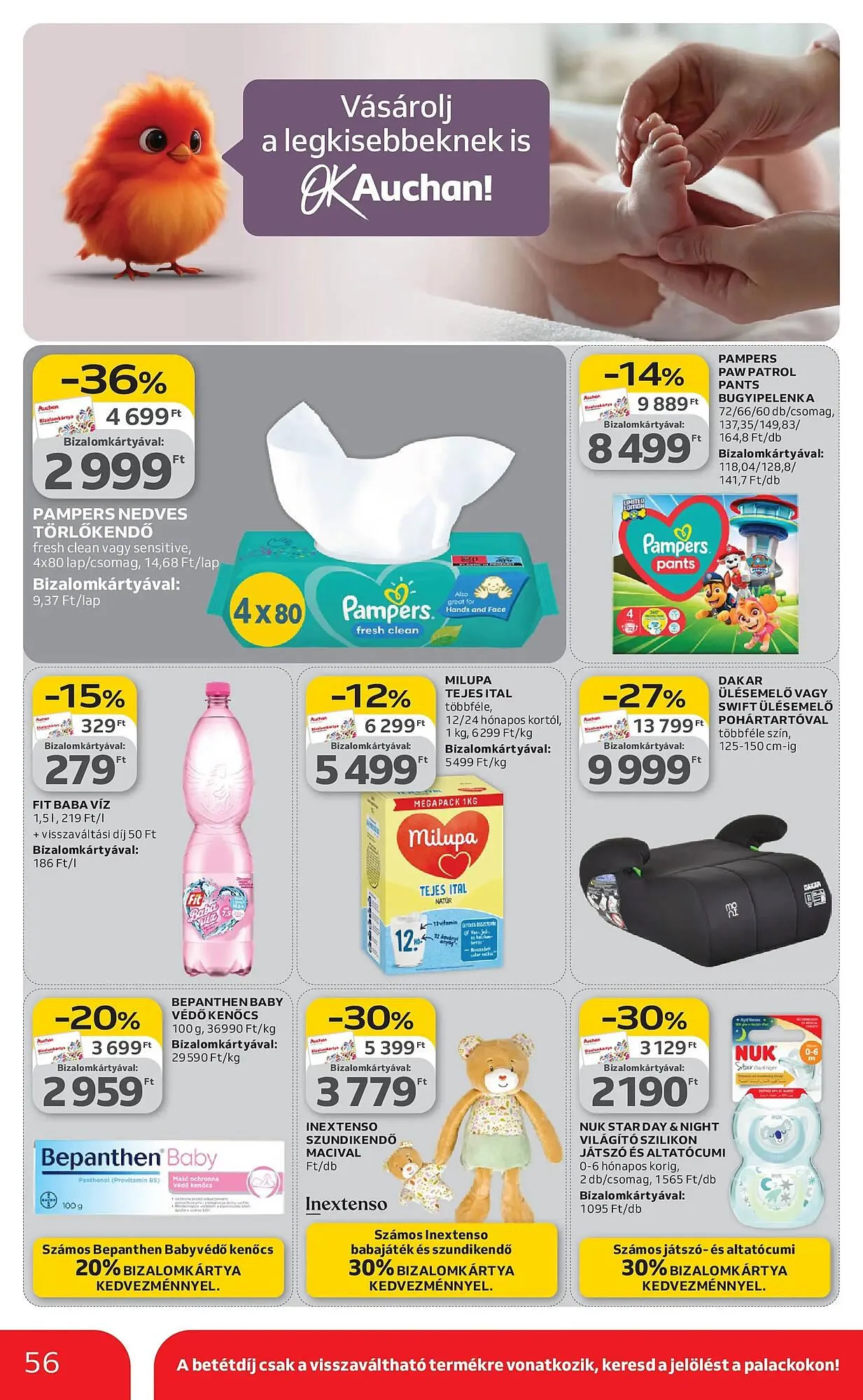 Katalógus Auchan akciós újság március 12.-tól március 18.-ig 2026. - Oldal 56