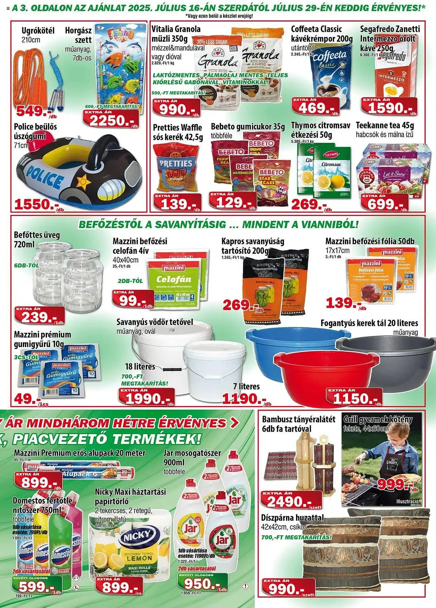 Katalógus Vianni Drogéria akciós újság július 9.-tól július 29.-ig 2025. - Oldal 3