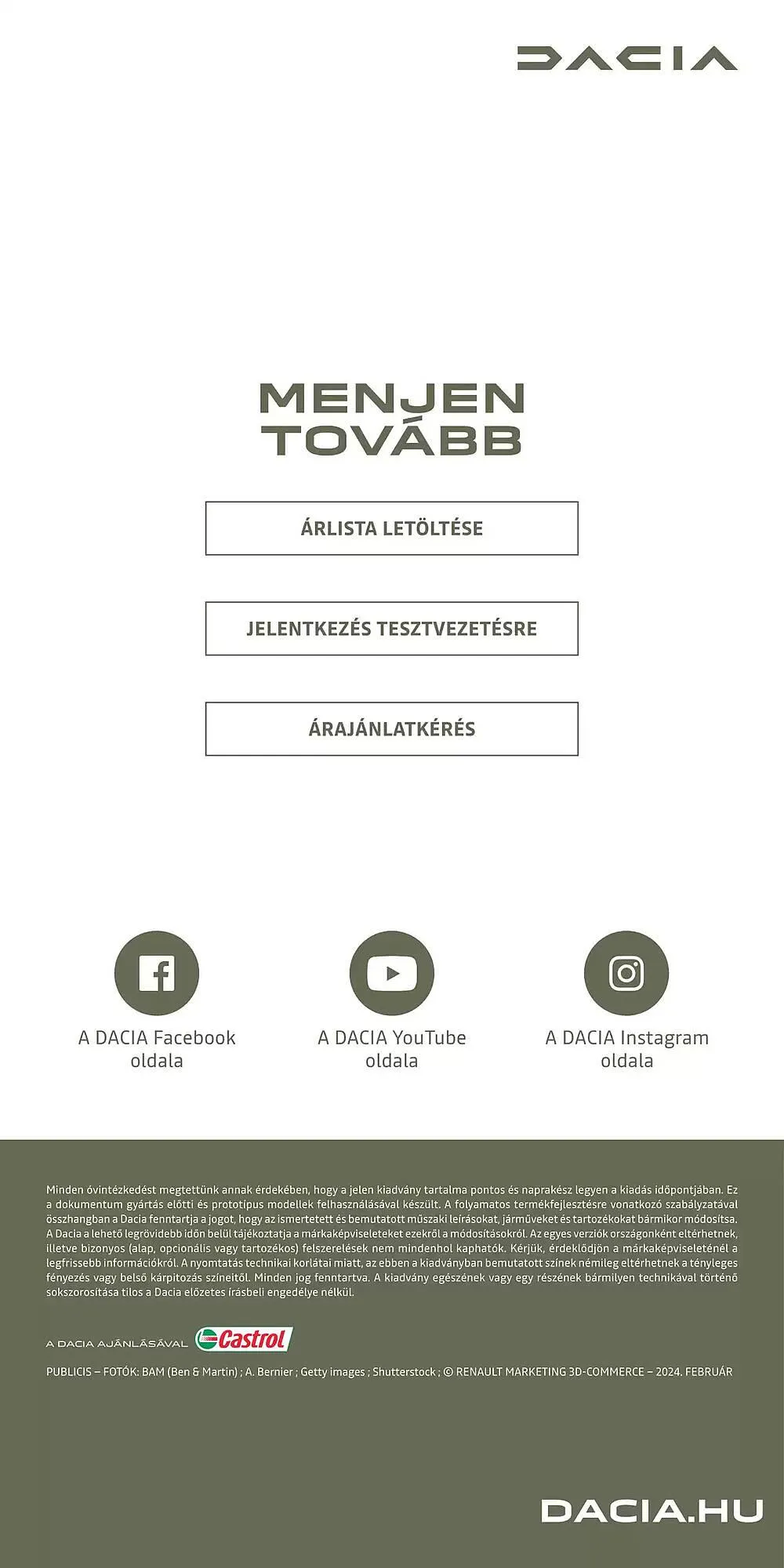 Katalógus Dacia akciós újság január 3.-tól június 30.-ig 2025. - Oldal 24