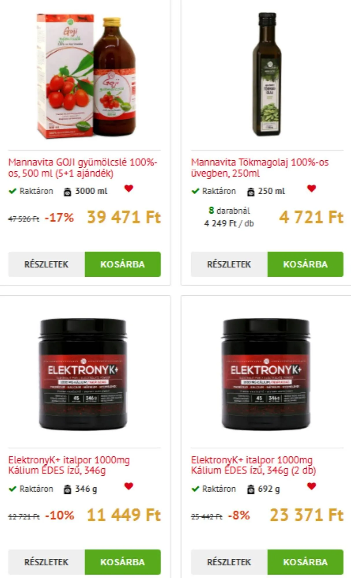 Katalógus MannaVita akciós újság április 25.-tól május 12.-ig 2025. - Oldal 2