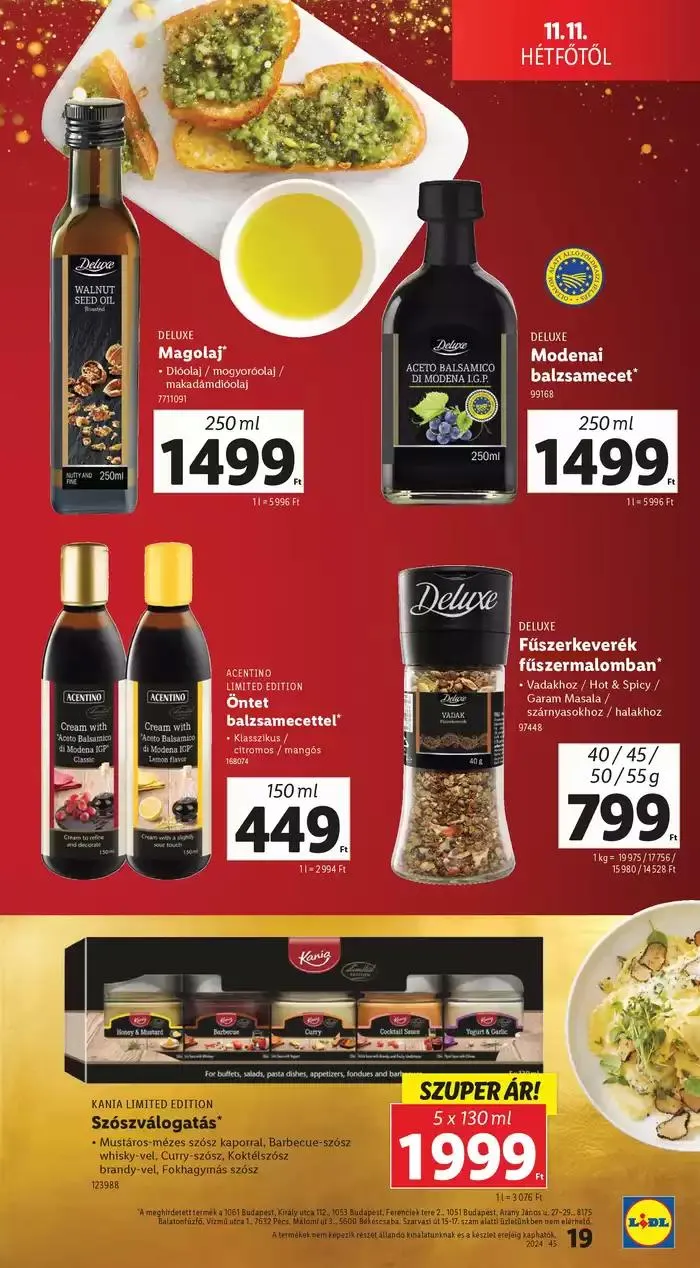 Katalógus Ünnepi Deluxe-katalógus november 11.-tól december 31.-ig 2024. - Oldal 19