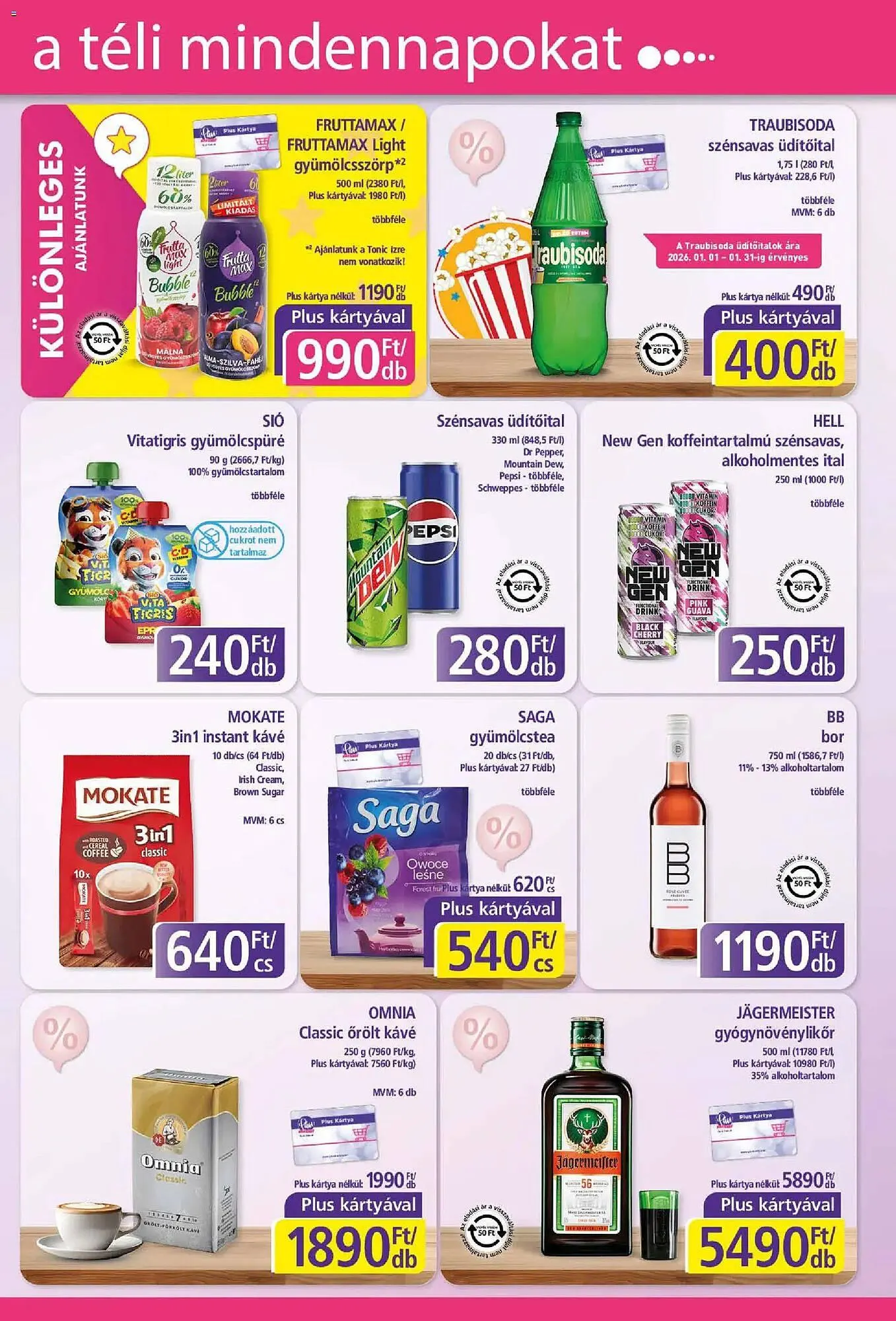 Katalógus PlusMarket akciós újság január 8.-tól január 17.-ig 2026. - Oldal 7