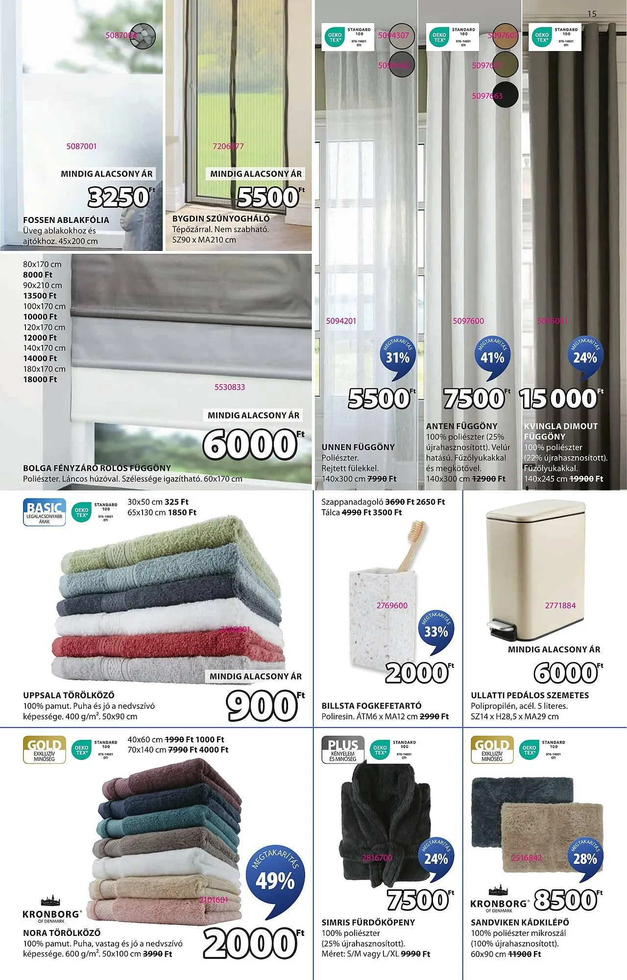 Katalógus JYSK akciós újság április 16.-tól május 18.-ig 2025. - Oldal 15