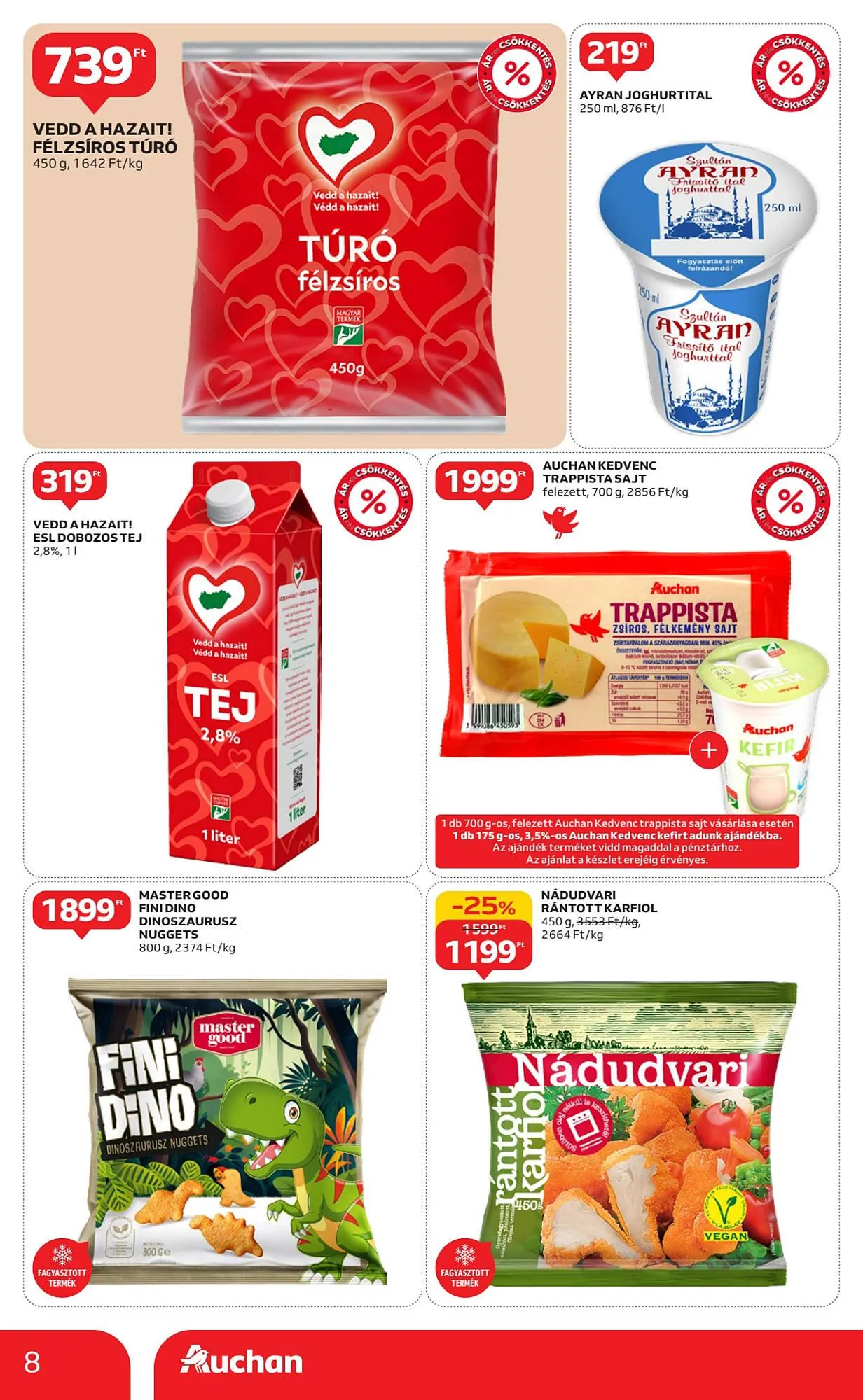 Katalógus Auchan akciós újság január 15.-tól január 21.-ig 2026. - Oldal 8