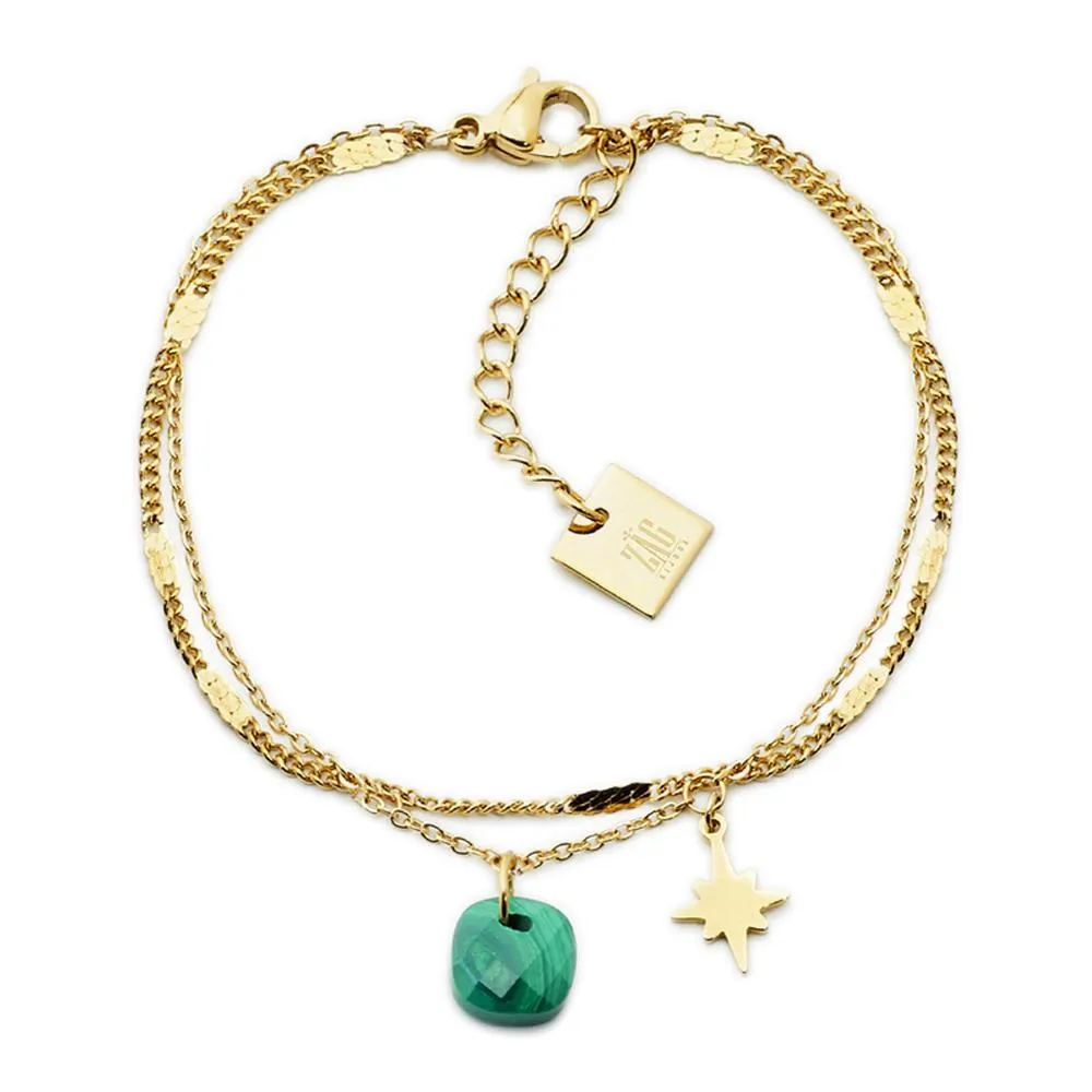 ZAG acél karkötő Manuréva