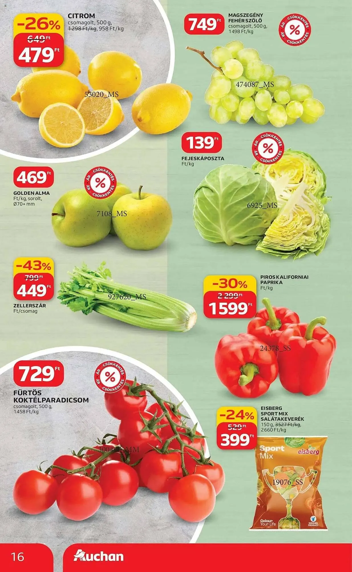 Katalógus Auchan akciós újság február 19.-tól február 25.-ig 2026. - Oldal 16