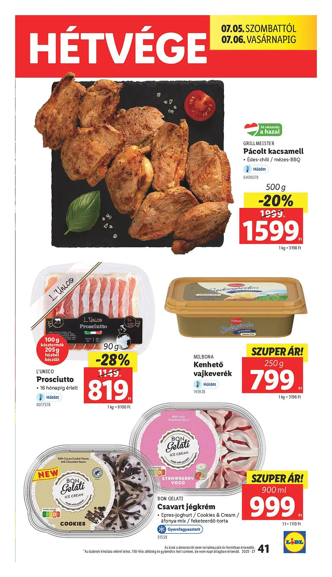 Katalógus Lidl akciós újság július 3.-tól július 9.-ig 2025. - Oldal 41