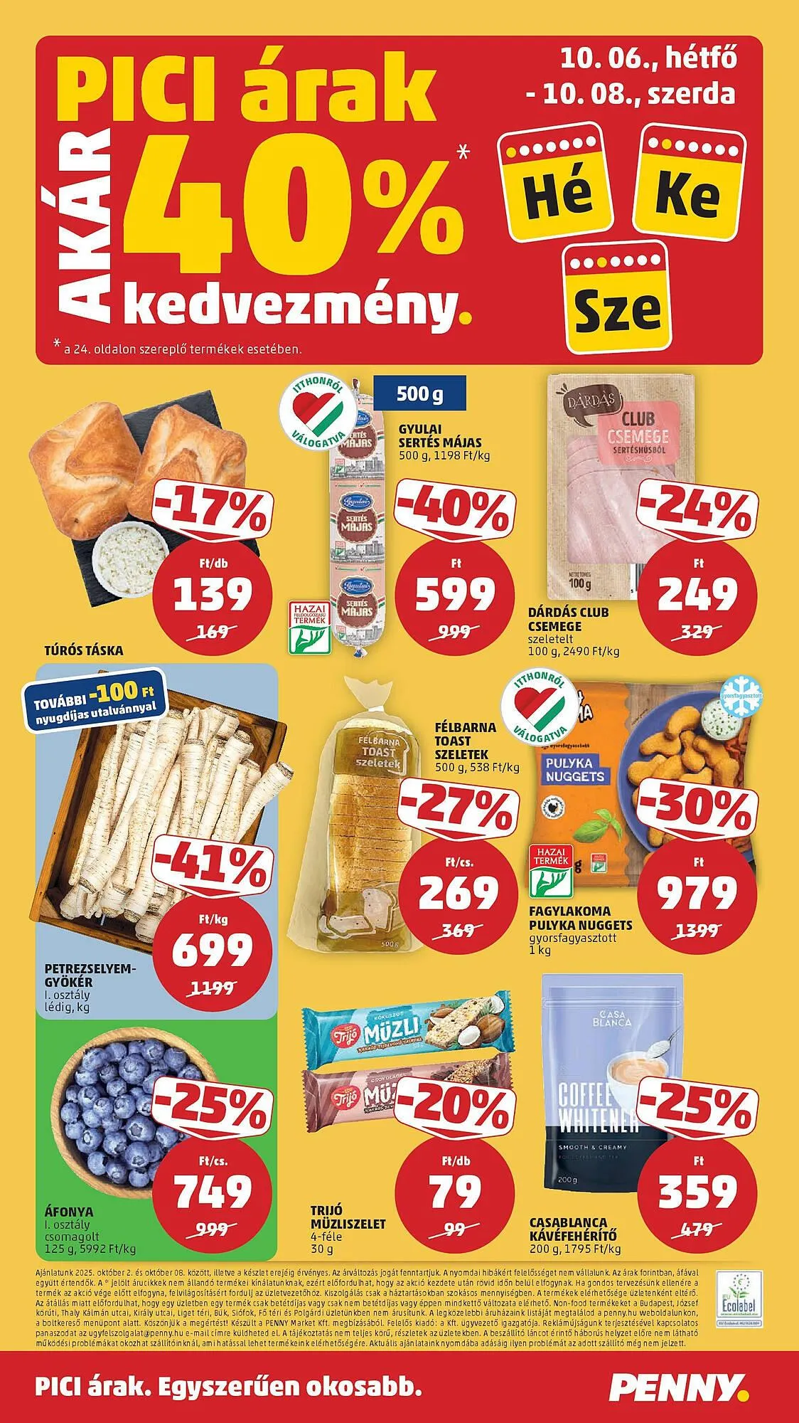 Katalógus PENNY akciós újság október 2.-tól október 8.-ig 2025. - Oldal 22