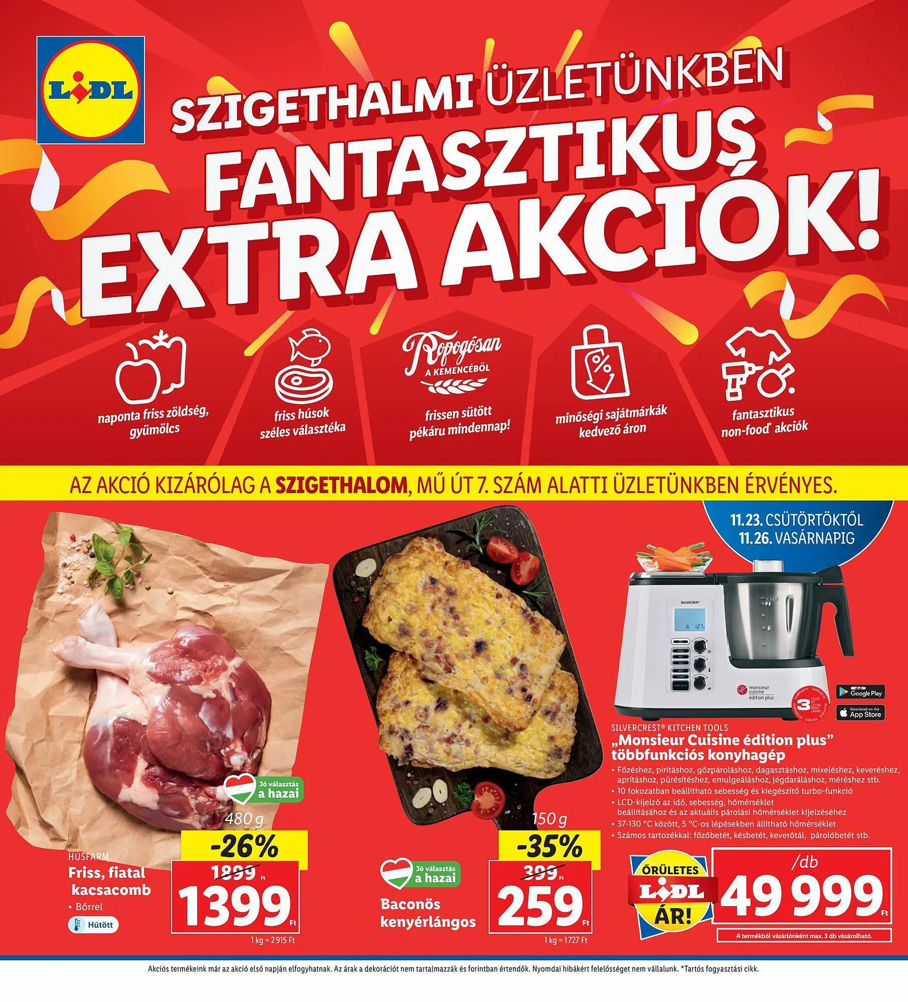Katalógus Lidl akciós újság november 23.-tól november 26.-ig 2023. - Oldal 1