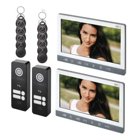 EMOS Videokaputelefon szett (2xH3015+2xH3017)