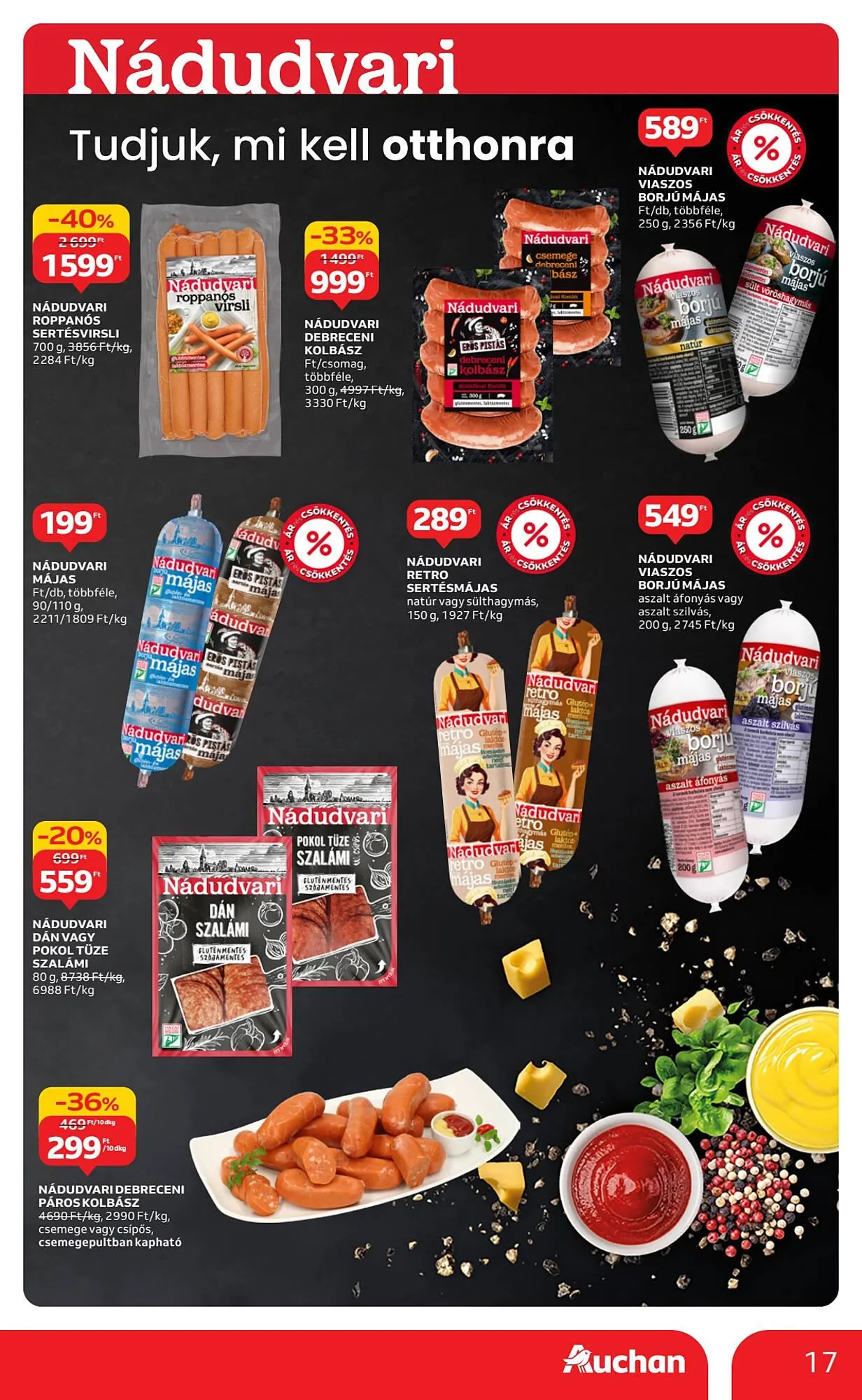 Katalógus Auchan akciós újság december 4.-tól december 10.-ig 2025. - Oldal 17