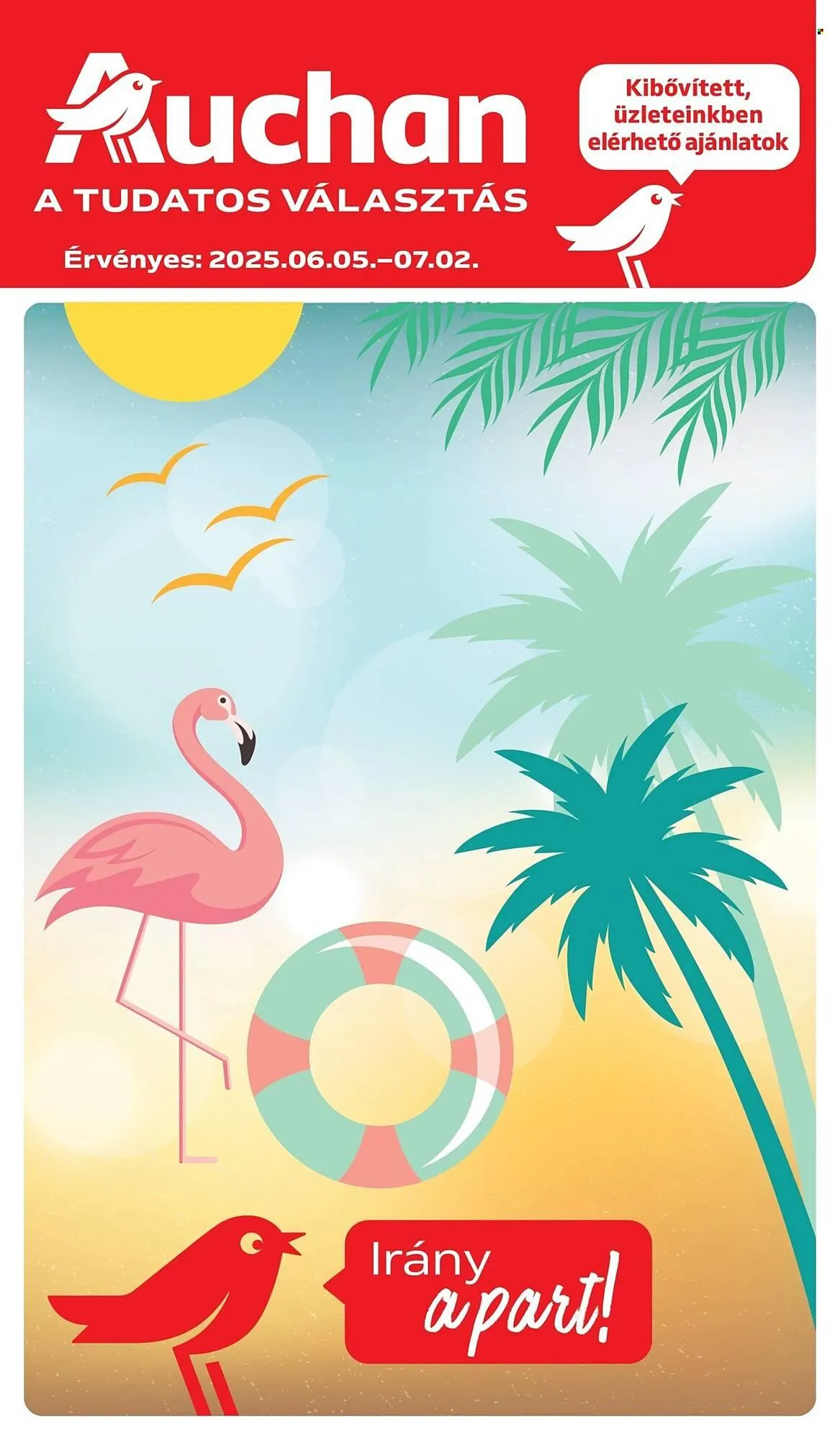 Katalógus Auchan akciós újság június 5.-tól július 2.-ig 2025. - Oldal 1
