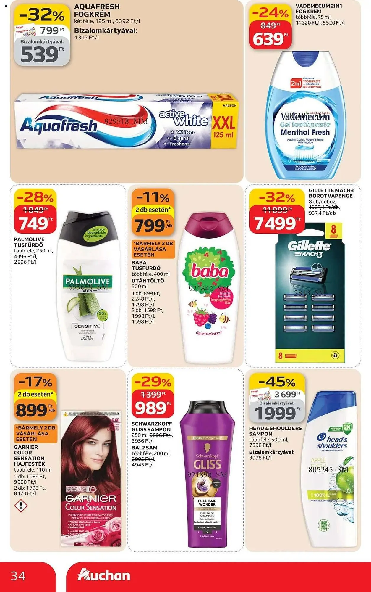 Katalógus Auchan akciós újság február 19.-tól február 25.-ig 2026. - Oldal 34