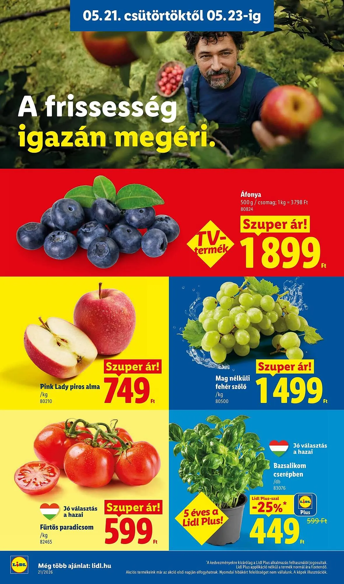 Katalógus Lidl akciós újság május 21.-tól május 27.-ig 2026. - Oldal 6