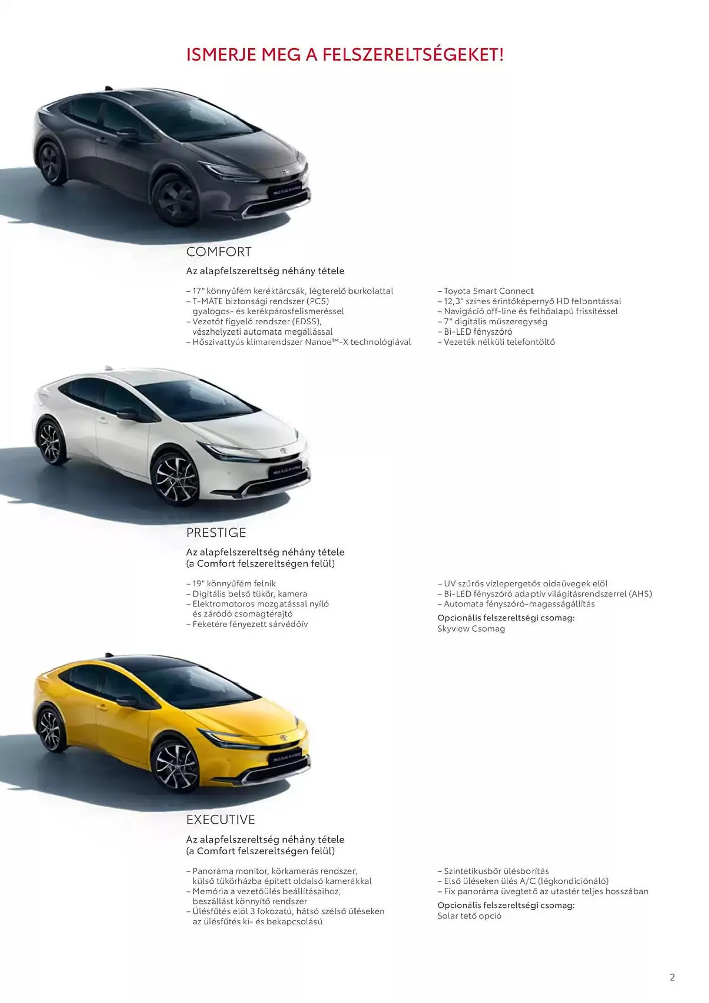 Katalógus Toyota akciós újság február 6.-tól február 6.-ig 2026. - Oldal 2