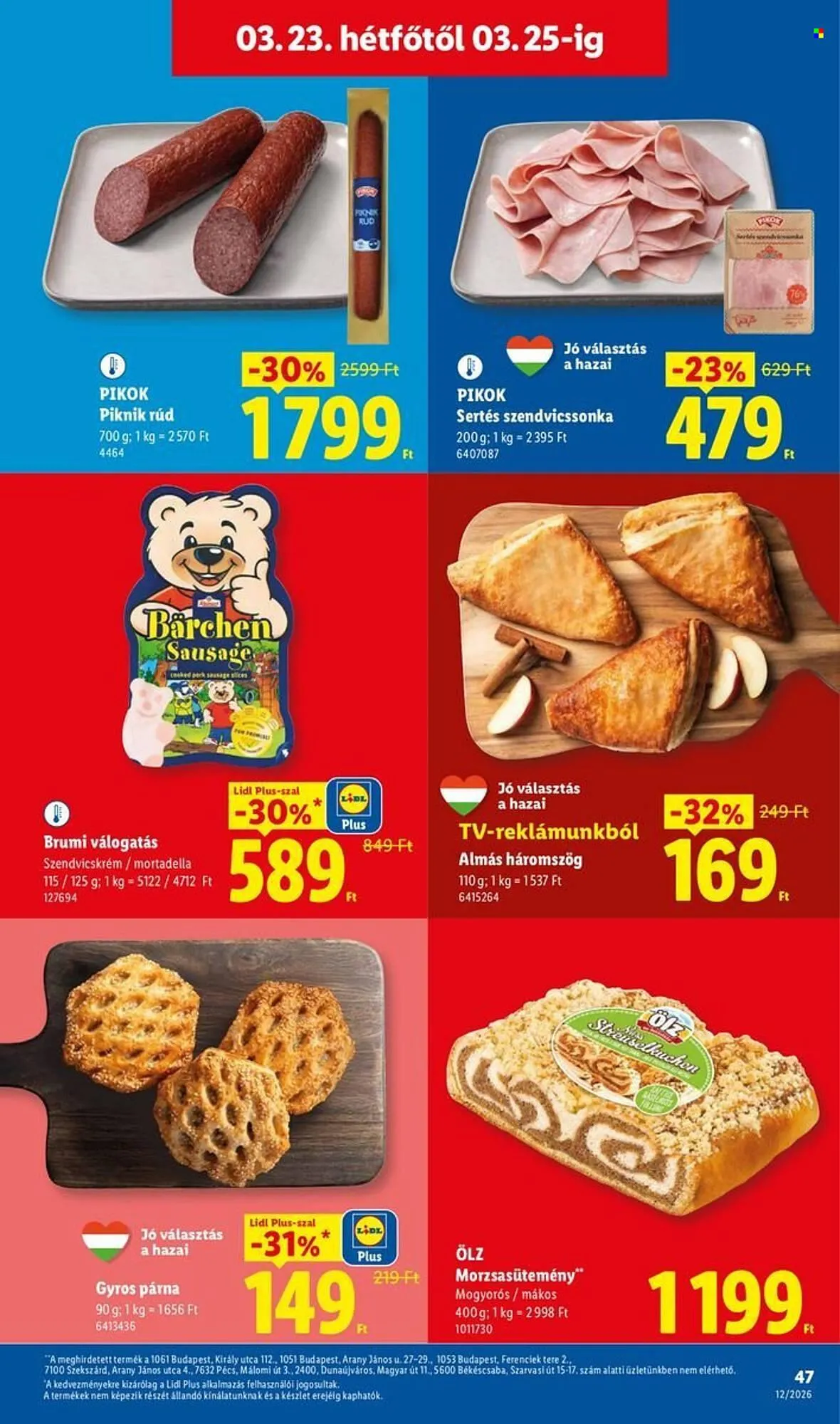 Katalógus Lidl akciós újság március 19.-tól március 25.-ig 2026. - Oldal 47