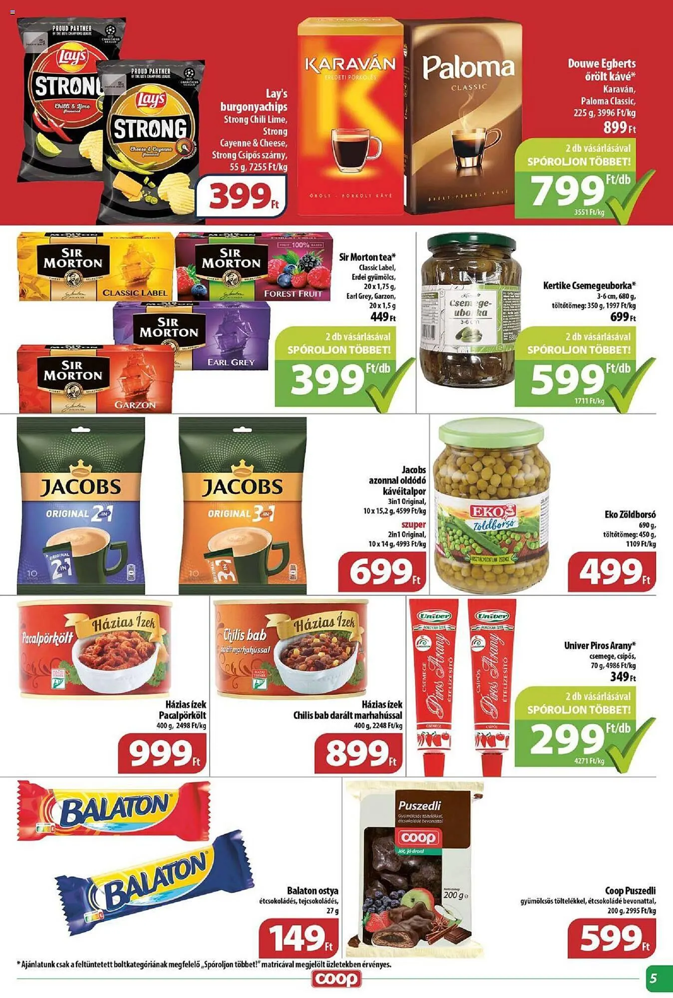 Katalógus Coop akciós újság szeptember 28.-tól október 4.-ig 2023. - Oldal 5